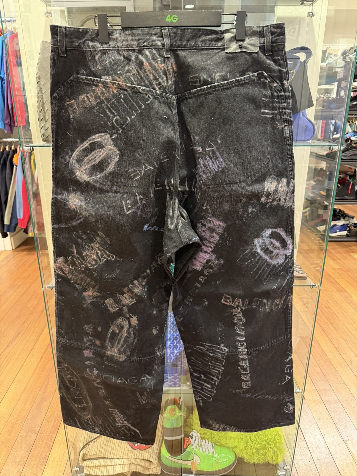 Balenciaga Balenciaga Fade Out Washed Crayon Denim Jeans Size US 38 / EU 54 - 2 Thumbnail