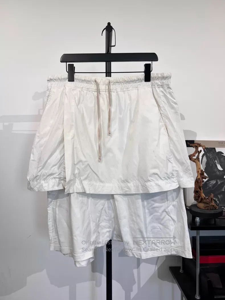 Rick Owens Rick Owens size m Double culottes crotch shorts Size US 28 / EU 44 - 1 Thumbnail