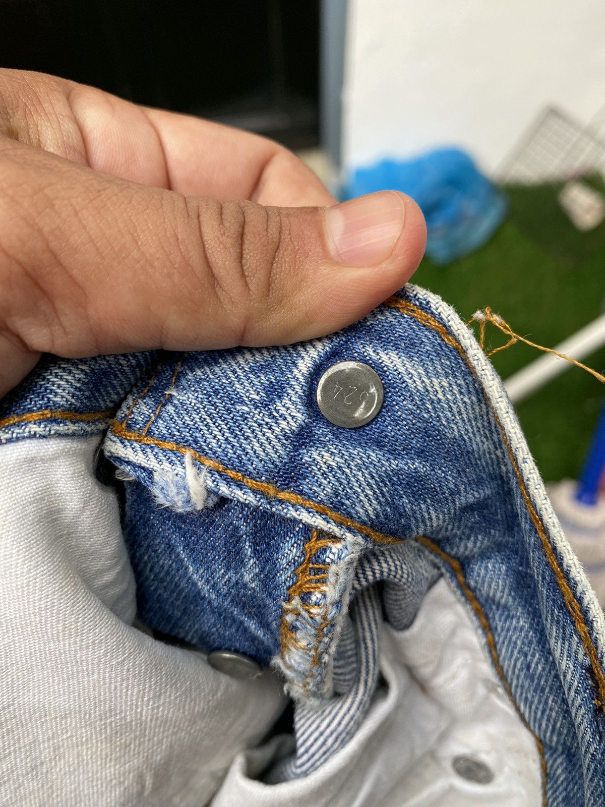 Levi's × Levi's Vintage Clothing × Vintage W30x29.5 vintage levi's 501 redline made in USA #524 Size US 30 / EU 46 - 10 Thumbnail