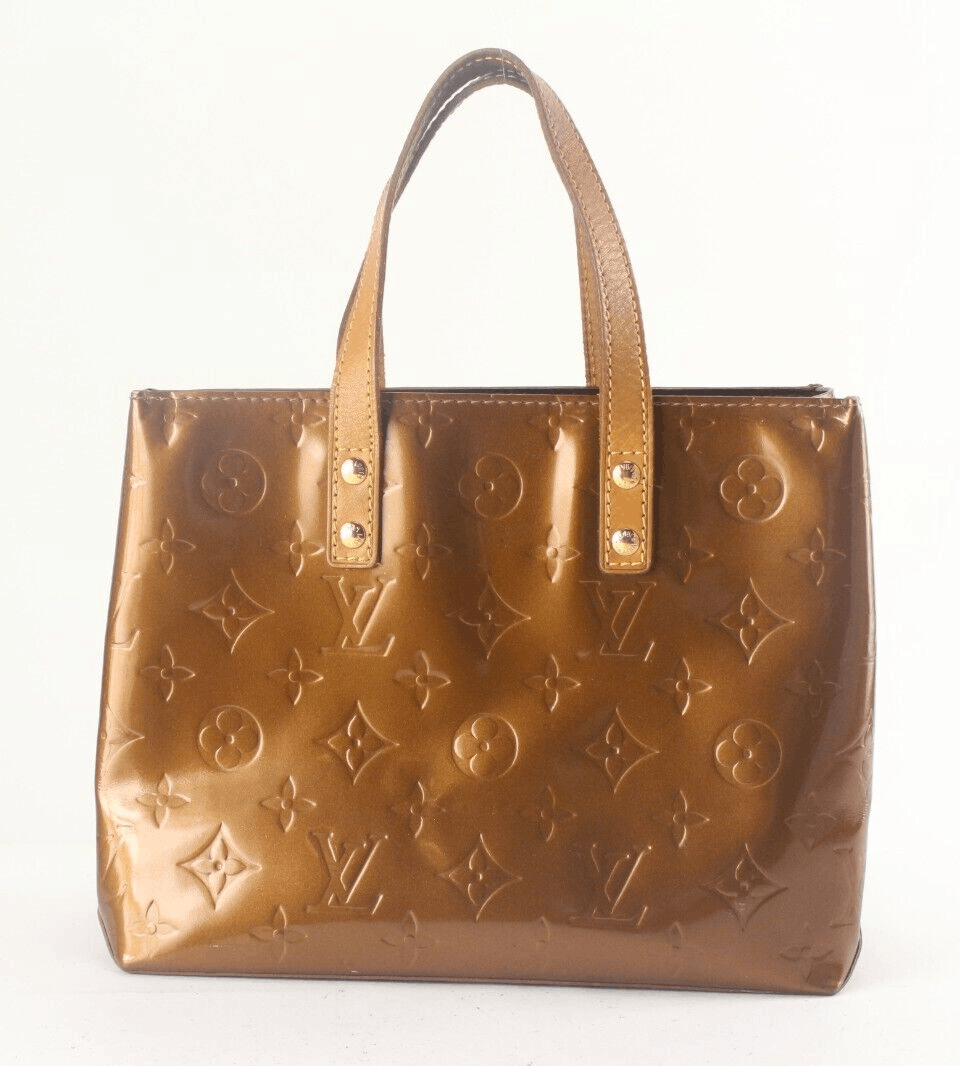 Louis Vuitton Monogram Vernis Bronze Reade PM Tote 1LVS823K