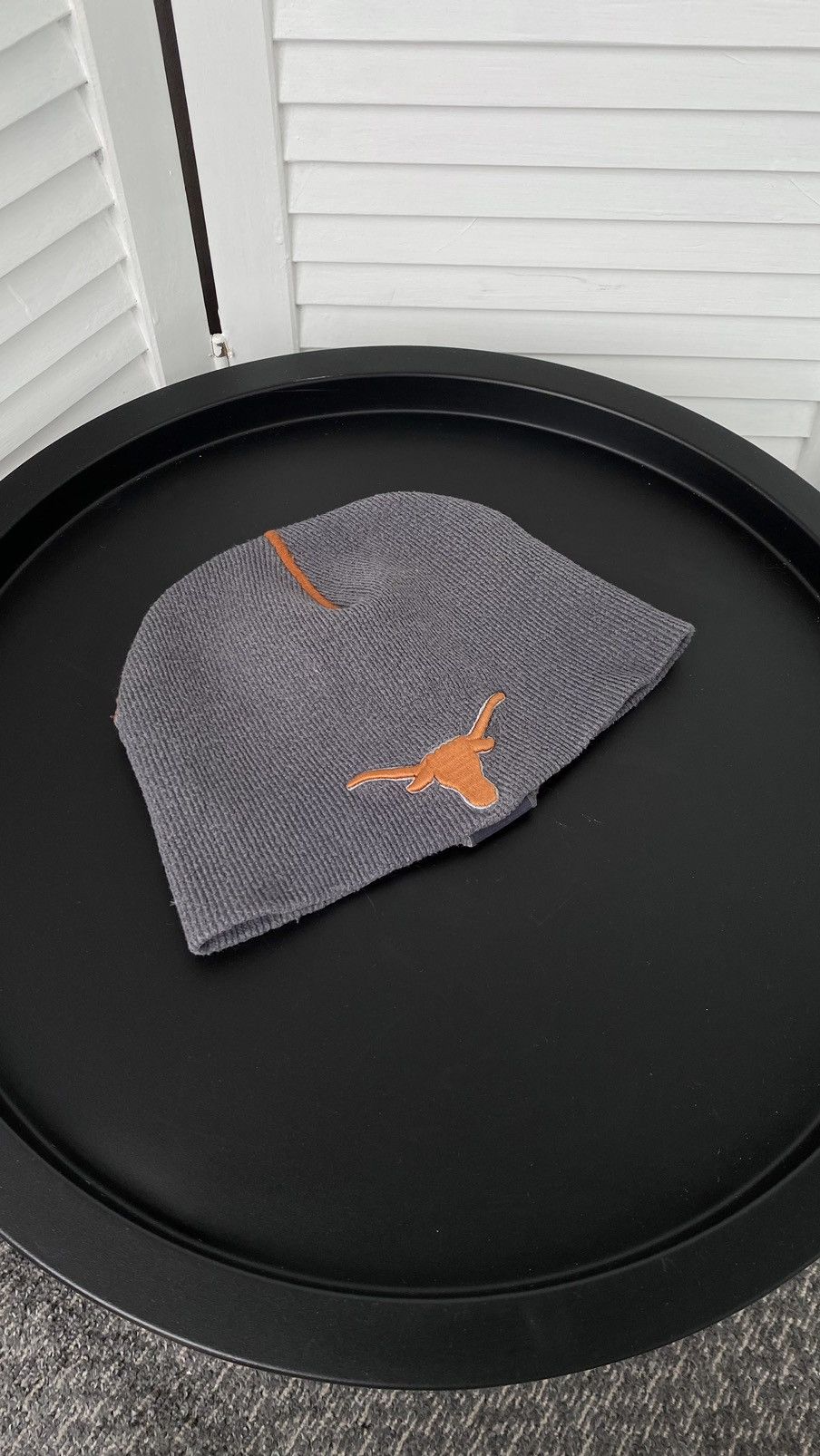 Nike × Vintage Vintage Nike Team Collegiate 3D Bulls Logo Drill Beanie Hat Size ONE SIZE - 1 Thumbnail
