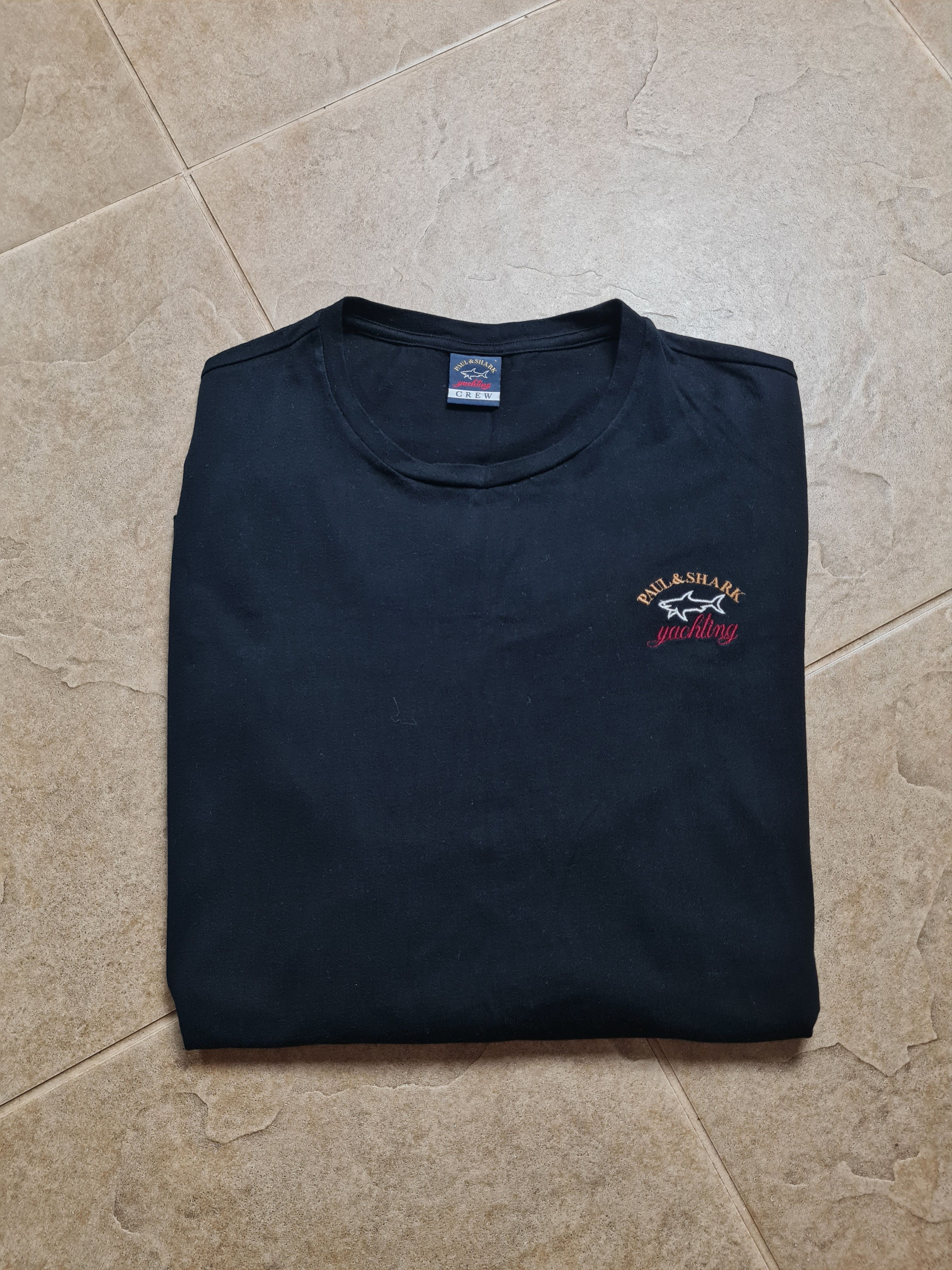 Paul & Shark Paul & Shark Long Sleeve T Shirt Black Italy Logo Size L Size US L / EU 52-54 / 3 - 6 Thumbnail