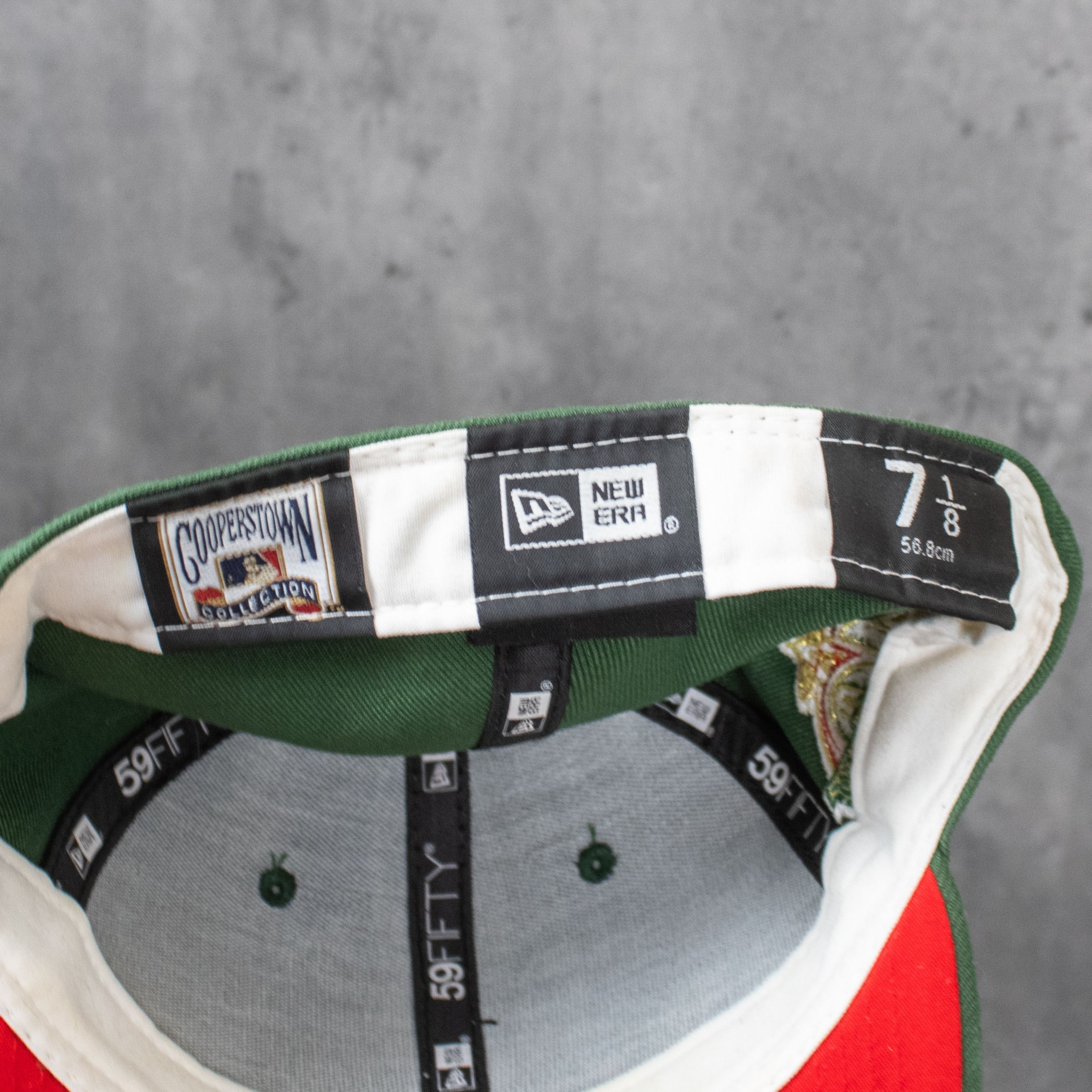New Era New Era Anaheim Angels 40th Season Green 7 1/8 Fitted Hat Size ONE SIZE - 5 Thumbnail