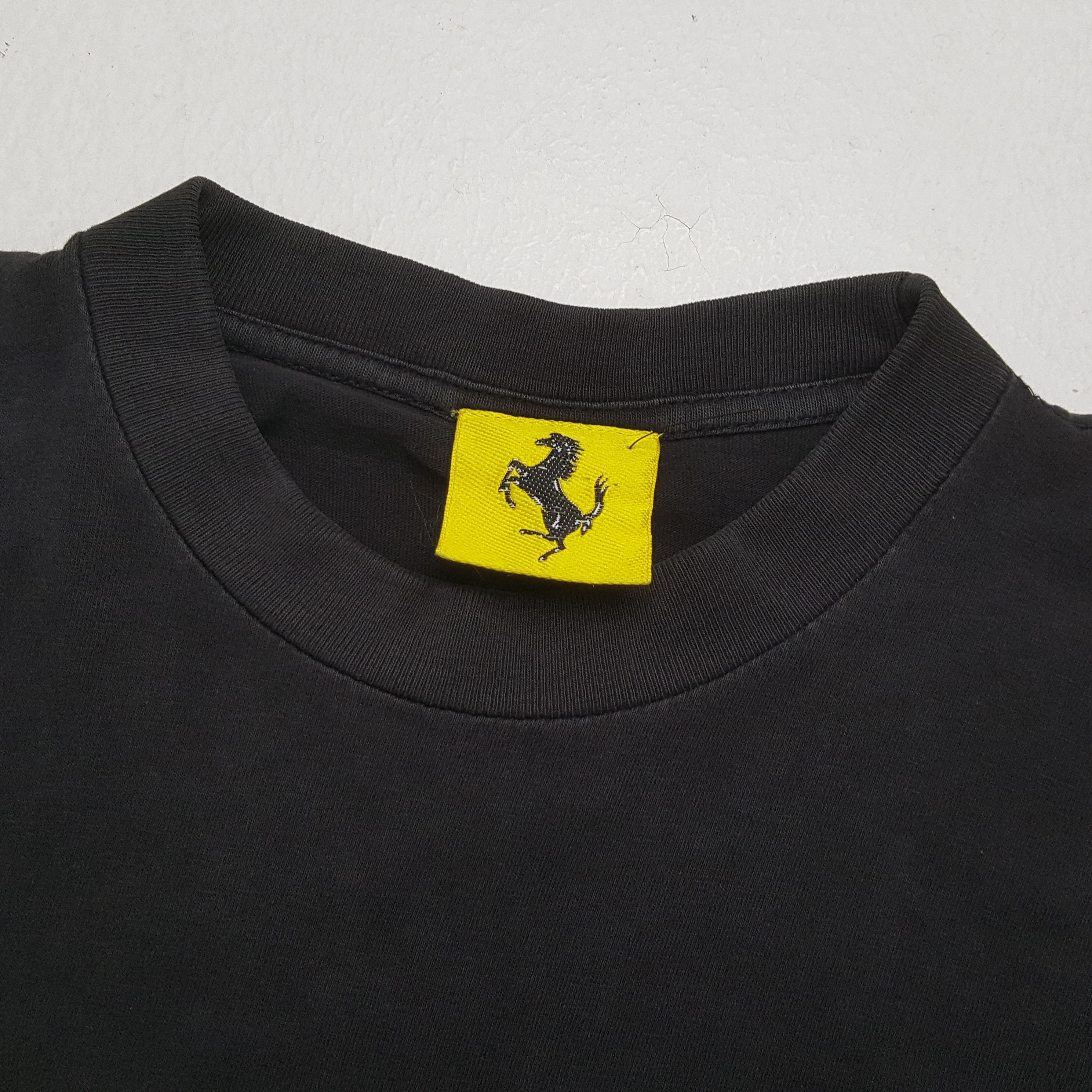 Ferrari × Vintage FERRARI Luxury Cars Brand Logo Design Tshirt Size US S / EU 44-46 / 1 - 8 Thumbnail