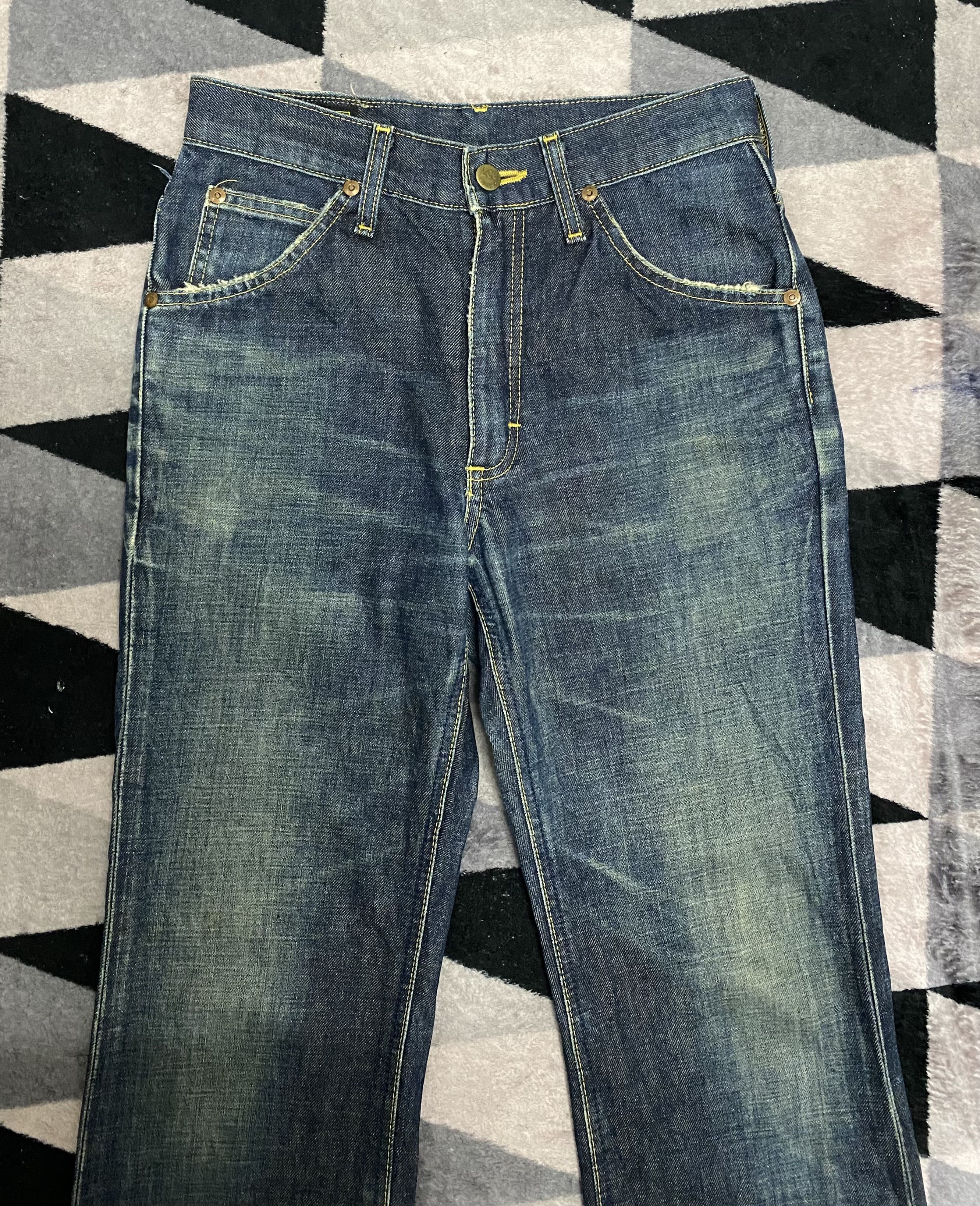 Lee Vintage Lee MR Riders Sanforized Mini Bootcut Jeans Size US 28 / EU 44 - 3 Thumbnail
