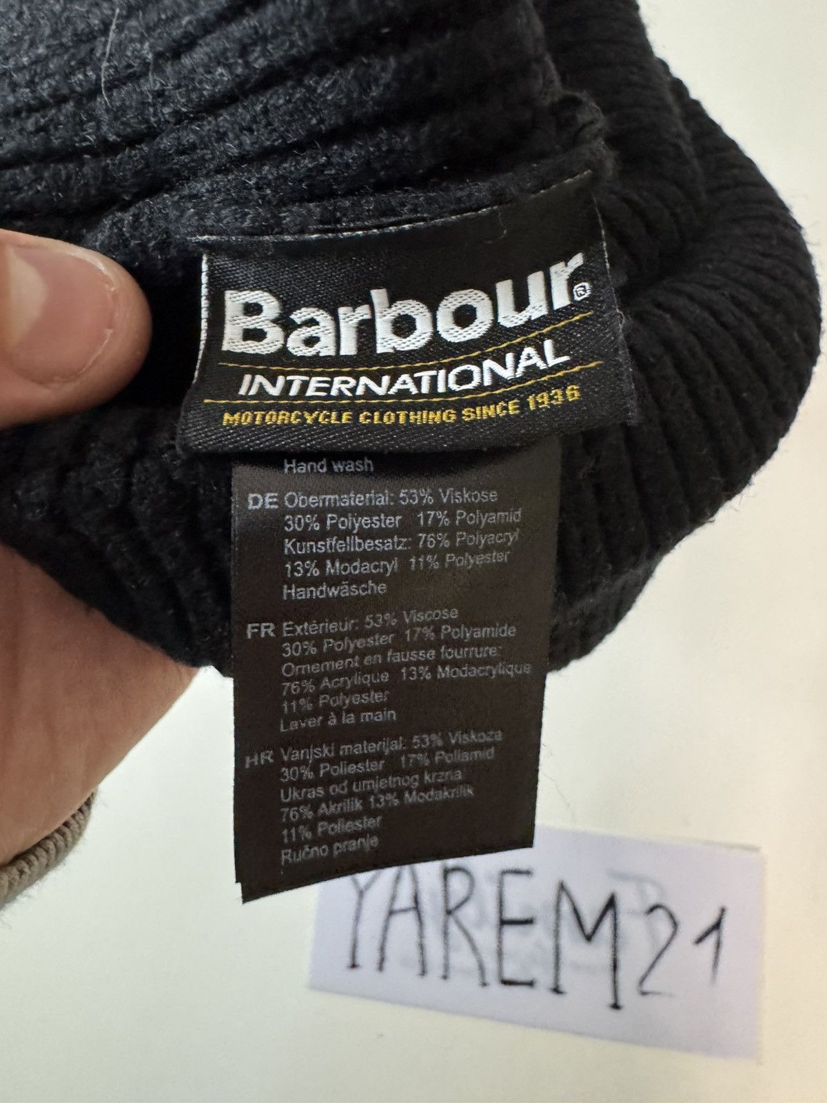 Barbour Barbour hat Size ONE SIZE - 3 Thumbnail