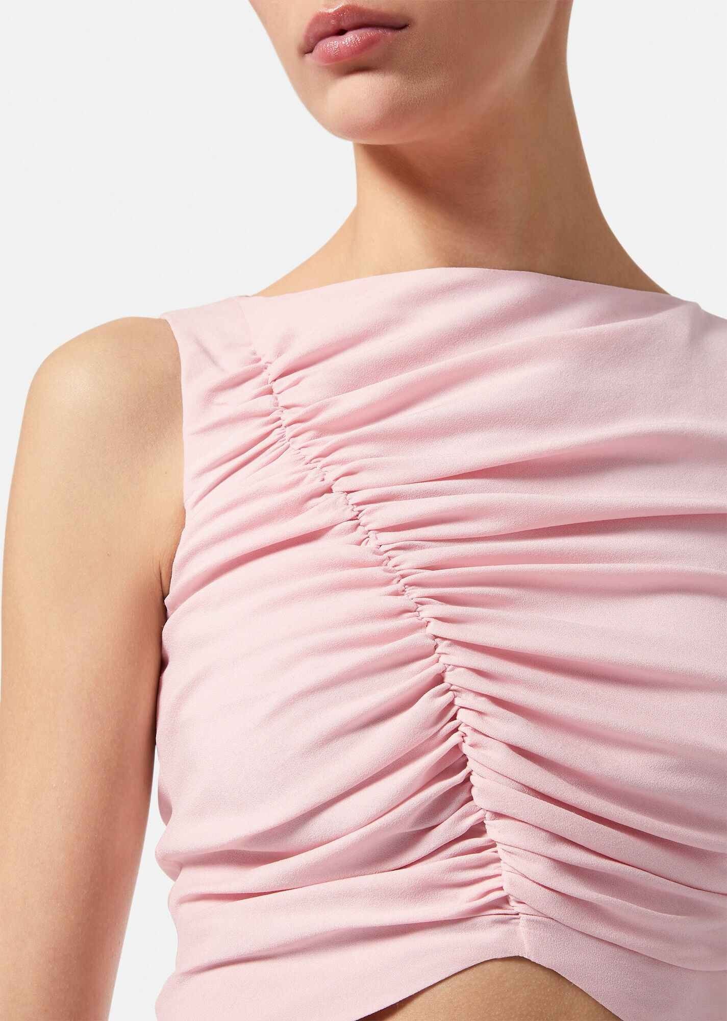 Versace o1y0226 Blouse in Pink Size XS / US 0-2 / IT 36-38 - 2 Thumbnail