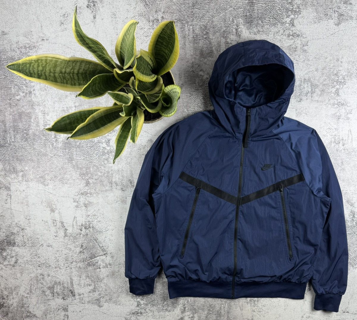 Nike Nike NSW Sportswear Windrunner Blue Men’s Medium Zip Jacket Hoodie Winderbreaker Size US M / EU 48-50 / 2 - 1 Thumbnail