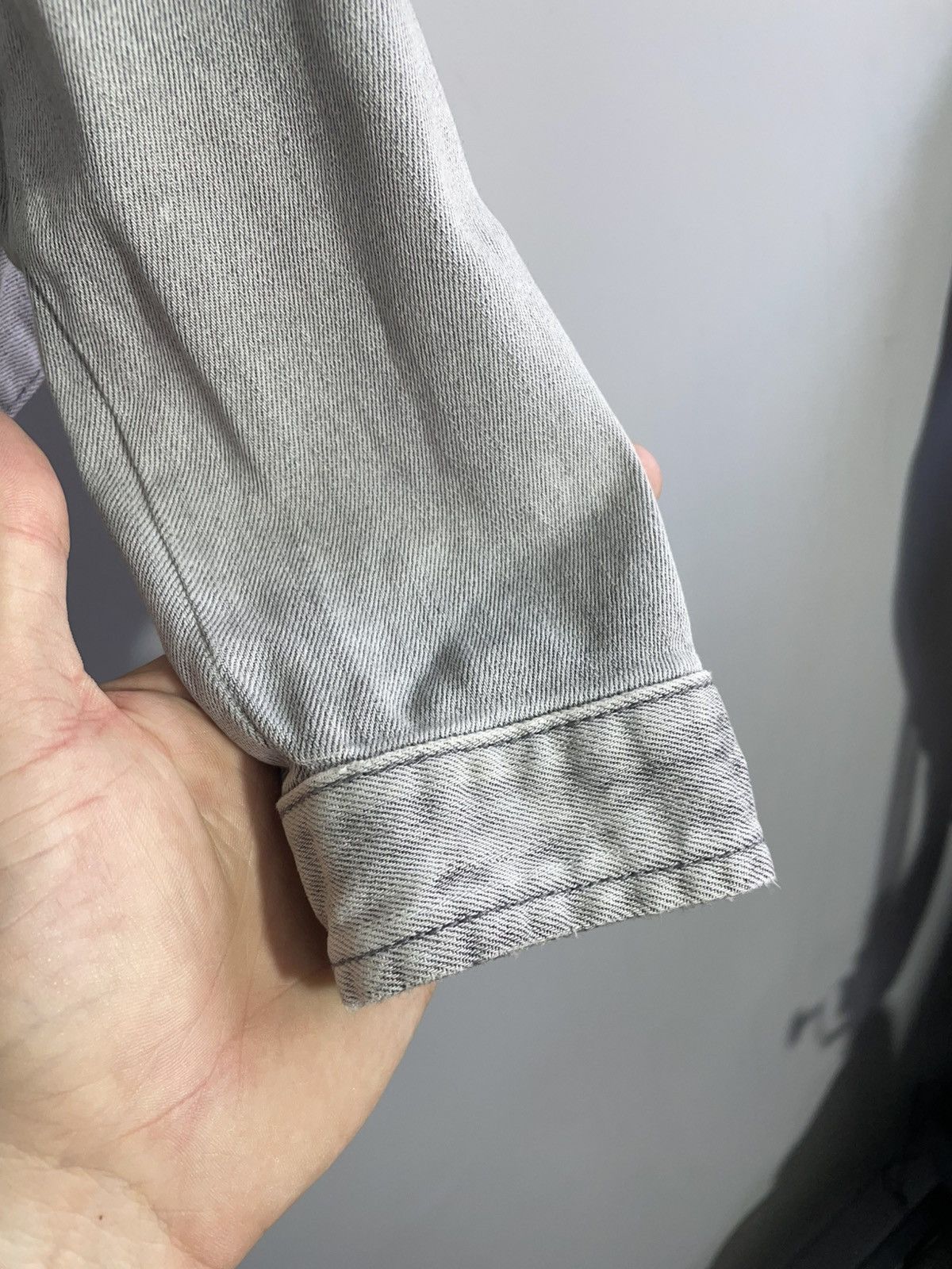 Zadig & Voltaire Zadig & Voltaire ROCK Gray Denim jacket size 16 Size M / US 6-8 / IT 42-44 - 6 Thumbnail