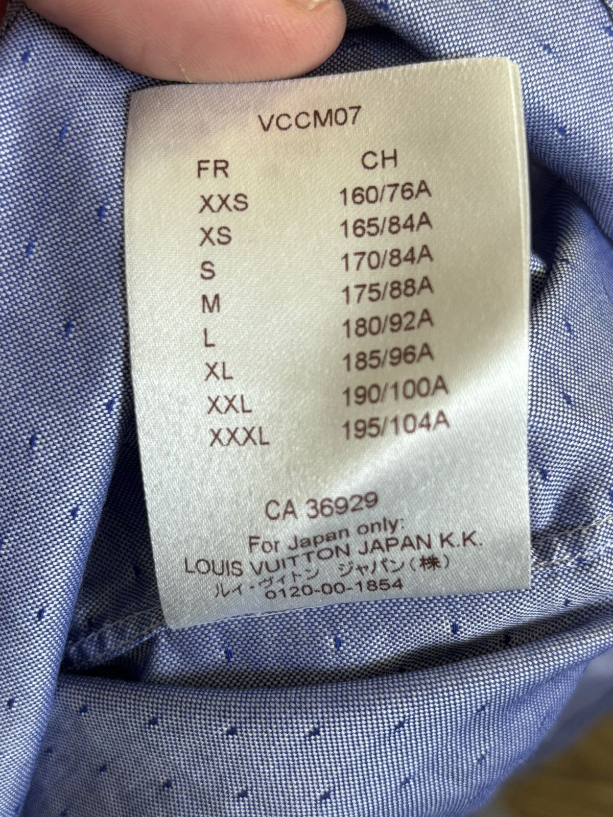 Louis Vuitton Louis Vuitton LV Shirt Size US XL / EU 56 / 4 - 10 Thumbnail