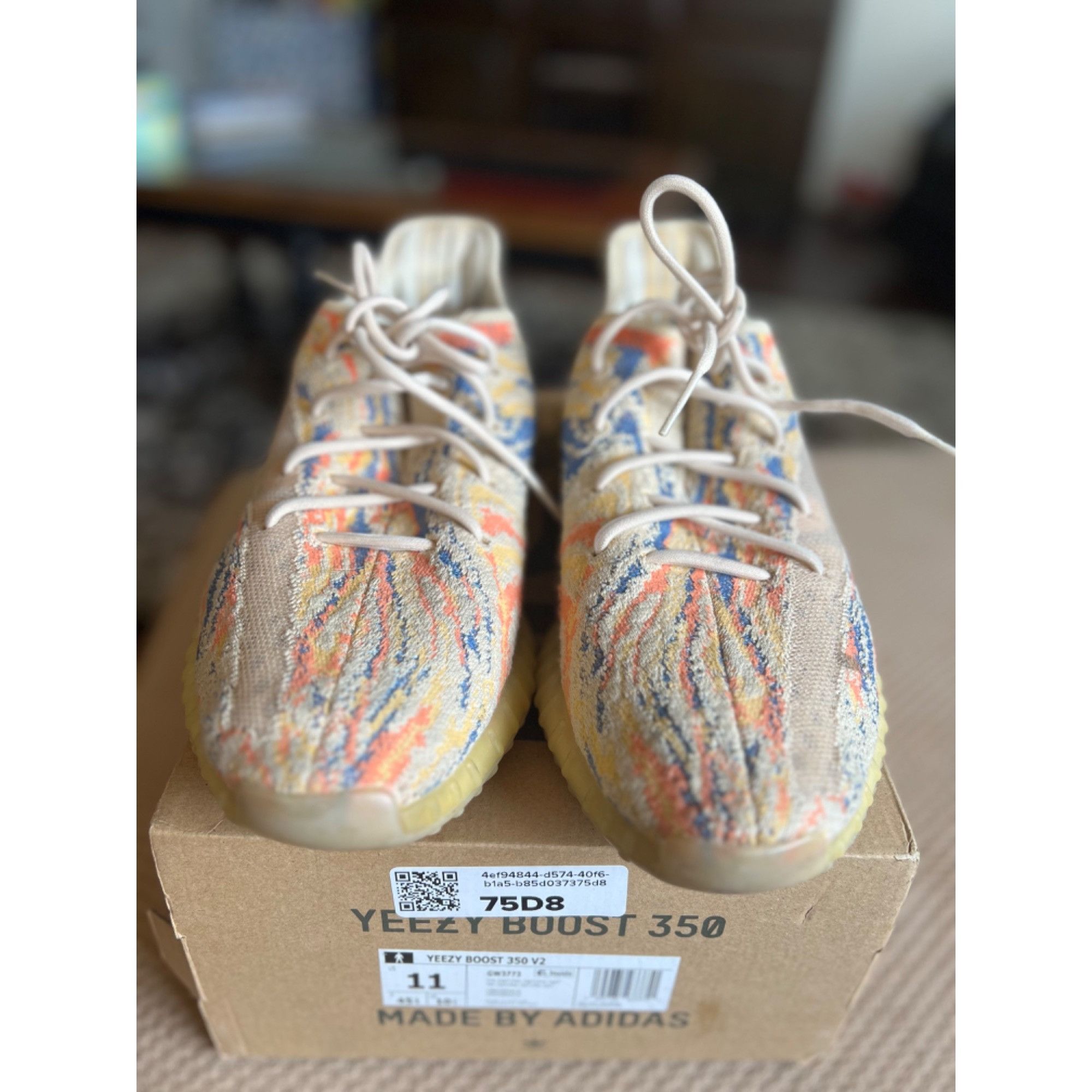 Adidas Adidas YEEZY BOOST 350 V2 MX Oat Shoes - Size 11 Size US 11 / EU 44 - 4 Thumbnail