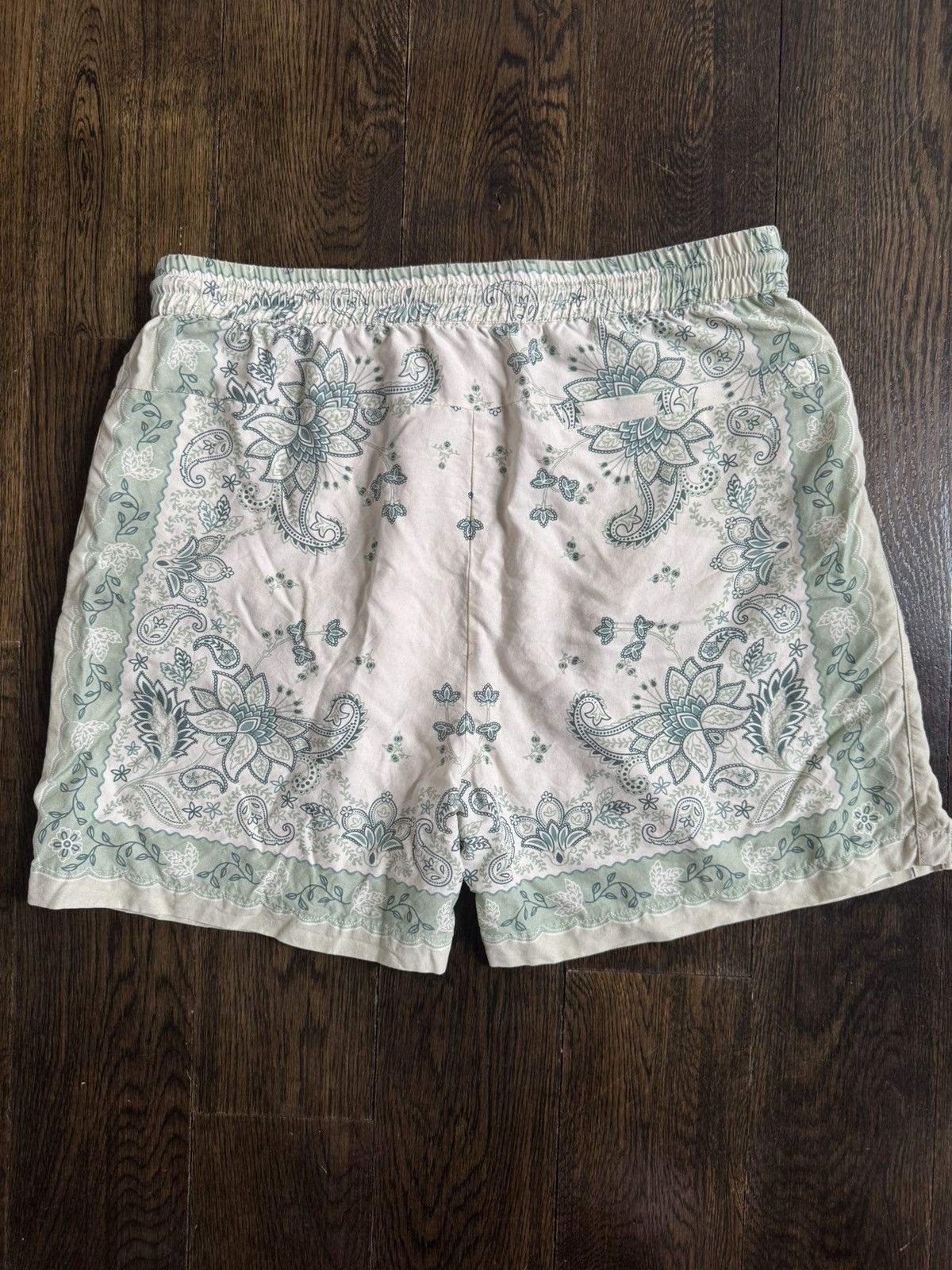 Kith Kith Silk/Lyocell Paisley Shorts Size US 32 / EU 48 - 2 Thumbnail