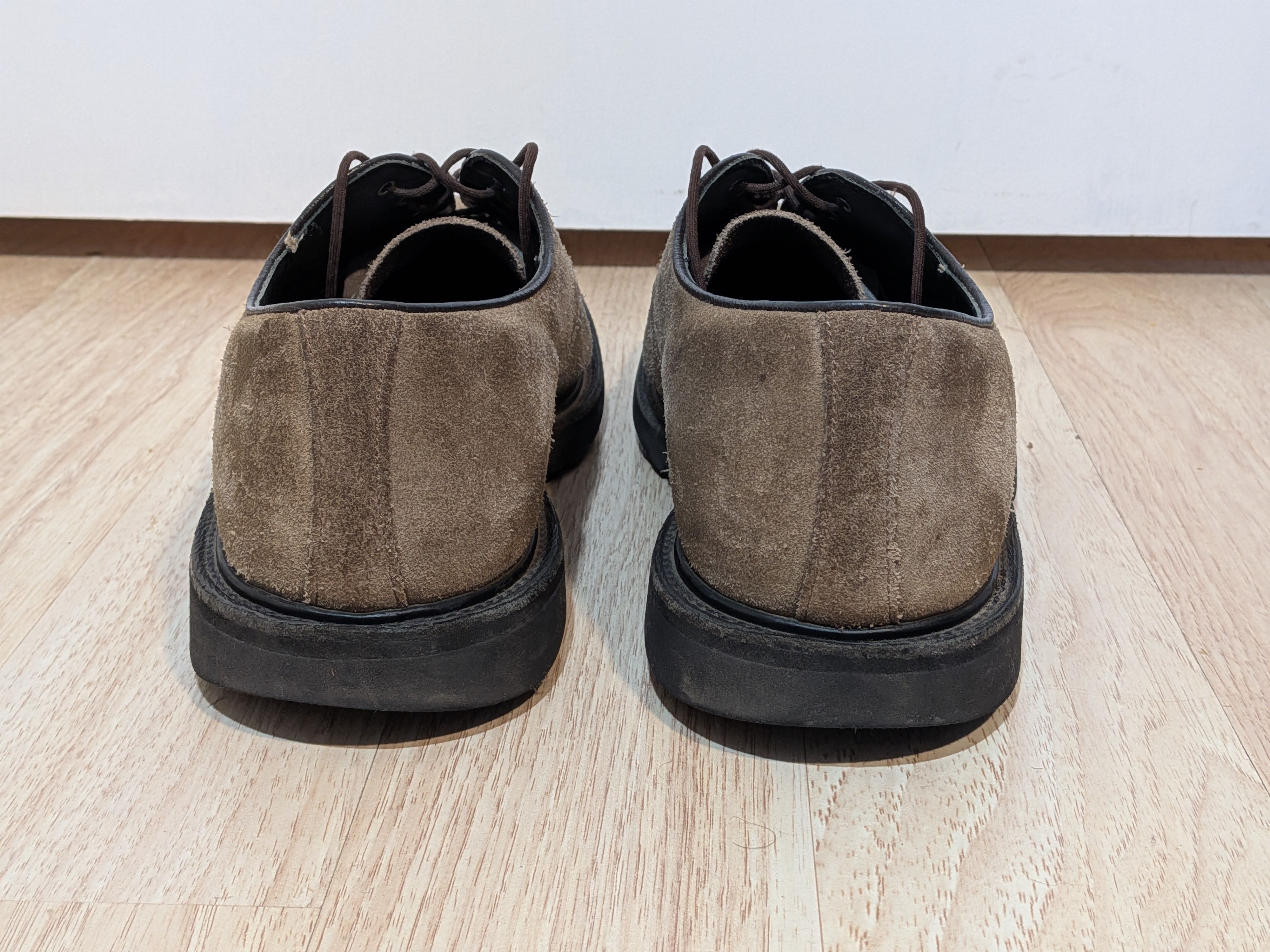 Evan Kinori × Tricker's Visone Repello Suede Tramping Shoe Size US 11.5 / EU 44-45 - 4 Thumbnail