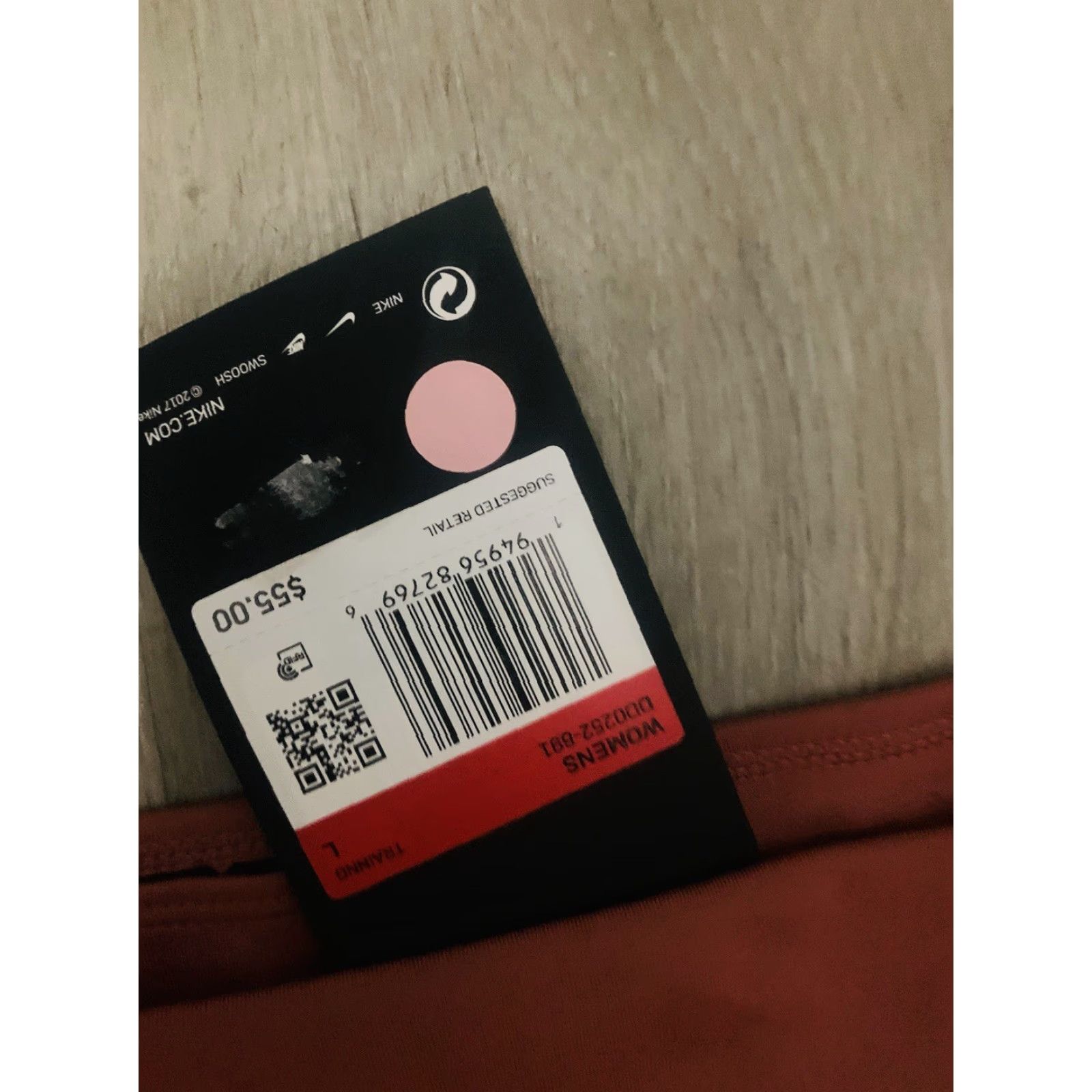 Nike **Nike Pink Tight Fit Performance Leggings** User: **Nike Tight Fit Pink Performance Leggings** Size 36" / US 14 / IT 50 - 2 Thumbnail