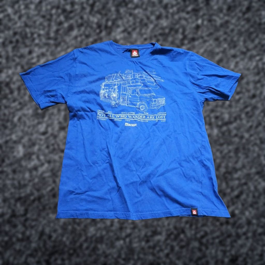 Vintage Mens L Not All Who Wander Are Lost RV Camper Camping T Shirt Size US L / EU 52-54 / 3 - 1 Thumbnail