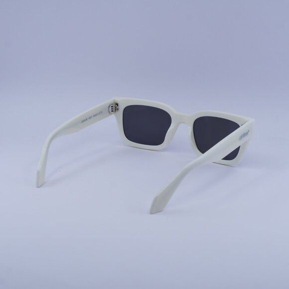 Off-White Off-White OERI108 MIDLAND 0107 Sunglasses White Square Frame Size ONE SIZE - 8 Thumbnail