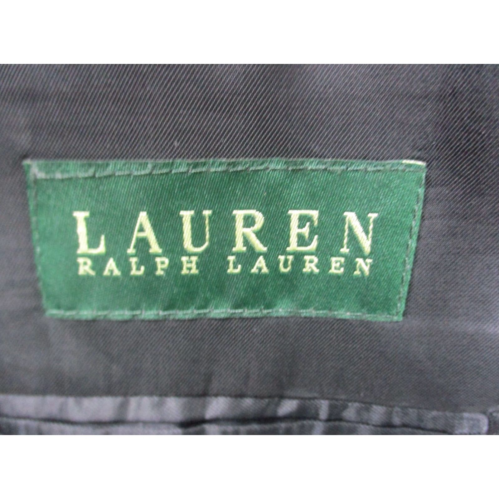 Ralph Lauren Lauren Ralph Lauren Blazer Men 54L Gray Wool Pinstripe EUC Size 54R - 3 Thumbnail