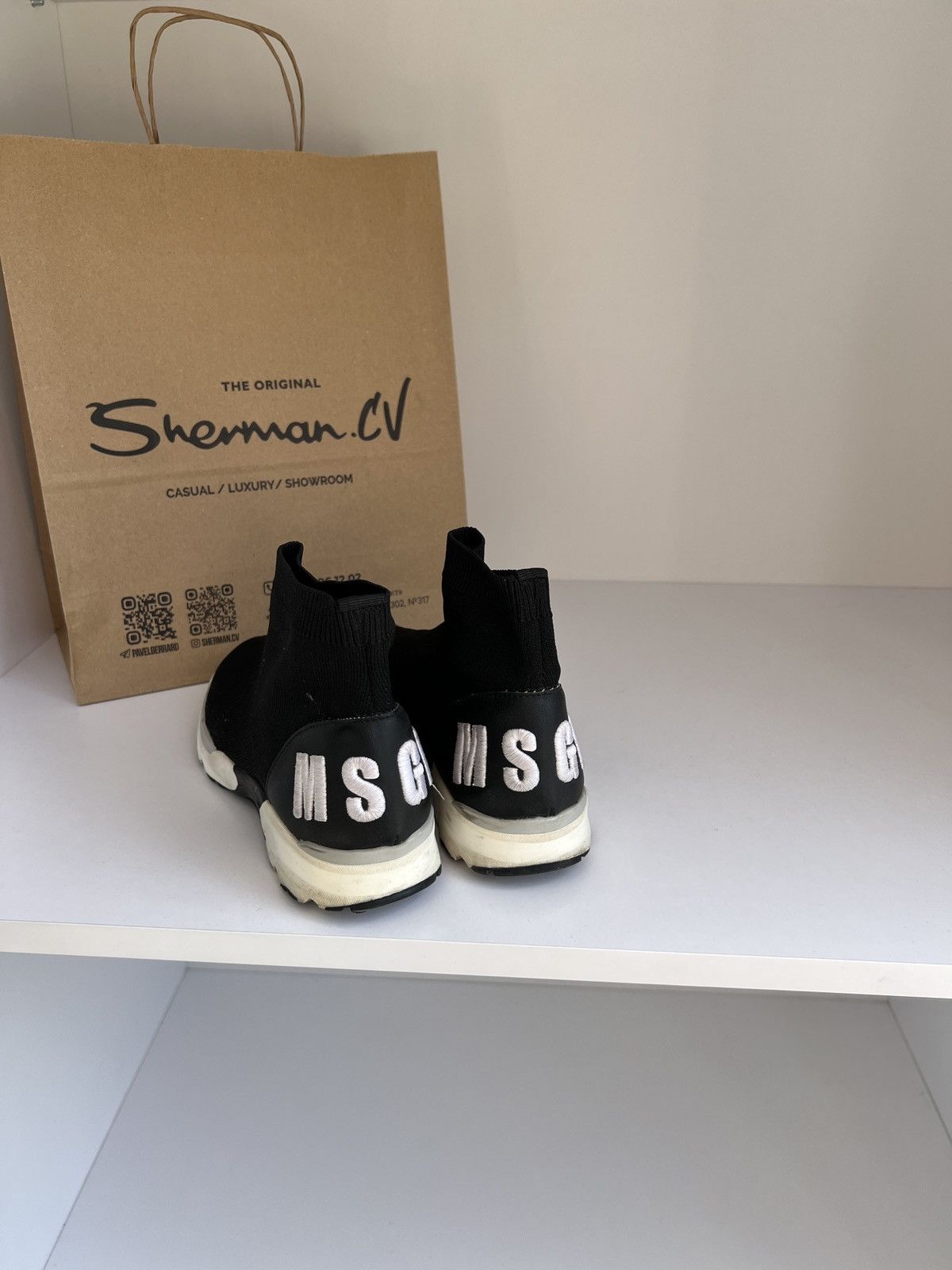 MSGM × Vintage Vintage MSGM Women’s Black Shoes Size US 8 / IT 38 - 6 Thumbnail