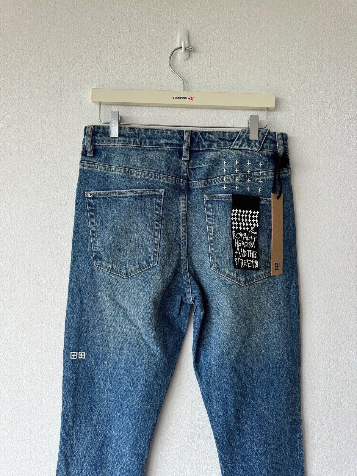 Ksubi Ksubi mens denim jean jeans chitch 32 blue tour heroism Size US 32 / EU 48 - 6 Thumbnail