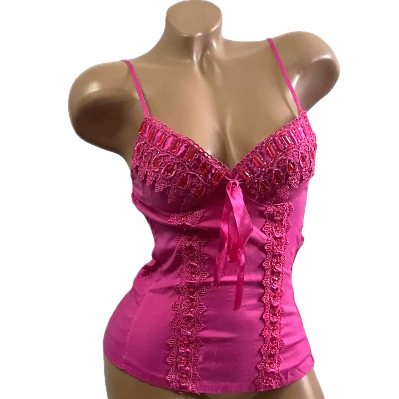 Japanese Brand Delicate Camisole sz S Corset Bustier Top Size S / US 4 / IT 40 - 1 Thumbnail