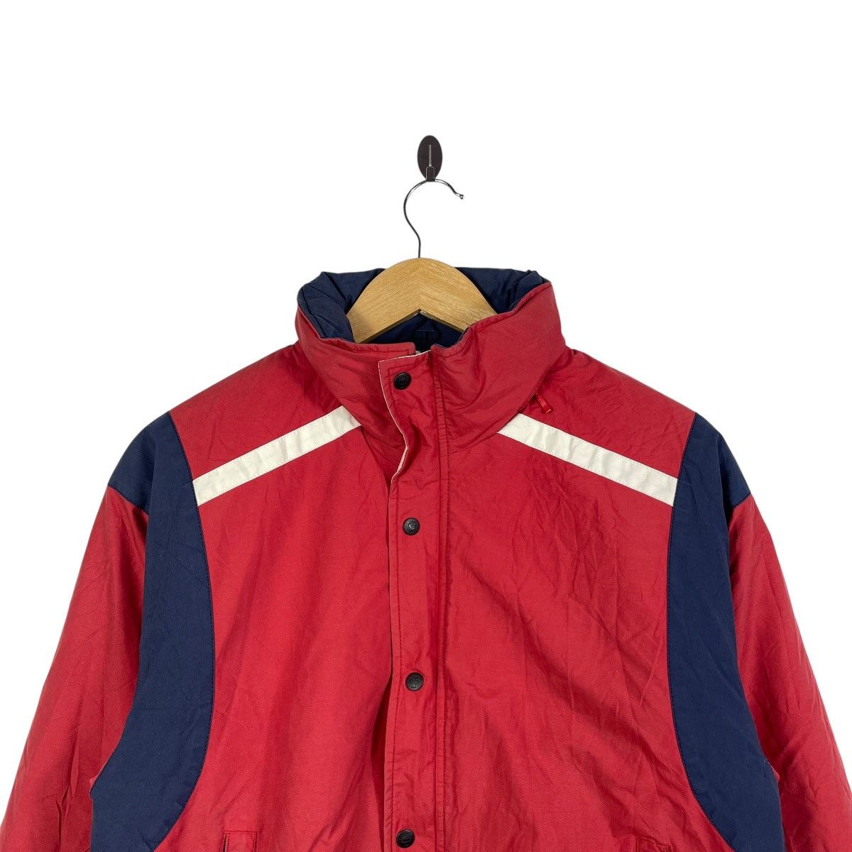 Goretex Faramaz Gore-Tex Thinsulate Puffer Ski Jacket Red Navy Size US M / EU 48-50 / 2 - 2 Thumbnail