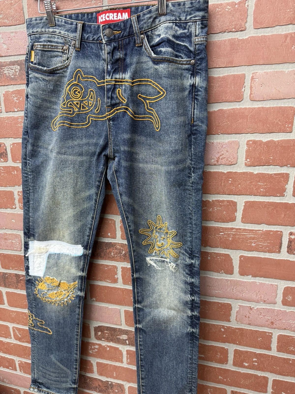 Icecream 100% Authentic IceCream Denim Jeans Size 32 🔥 Size US 32 / EU 48 - 3 Thumbnail