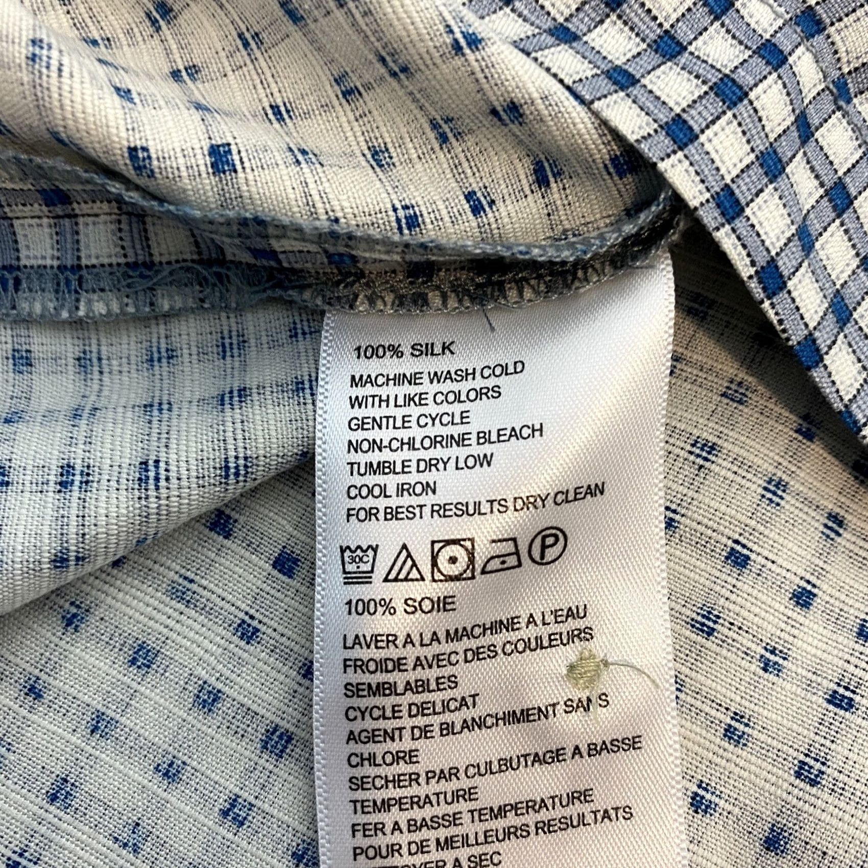 Tommy Bahama Tommy Bahama Silk Shirt Mens 2XL Button-Up Short Sleeve Plaid Multicolor Hawaiian Logo Size US XXL / EU 58 / 5 - 5 Thumbnail