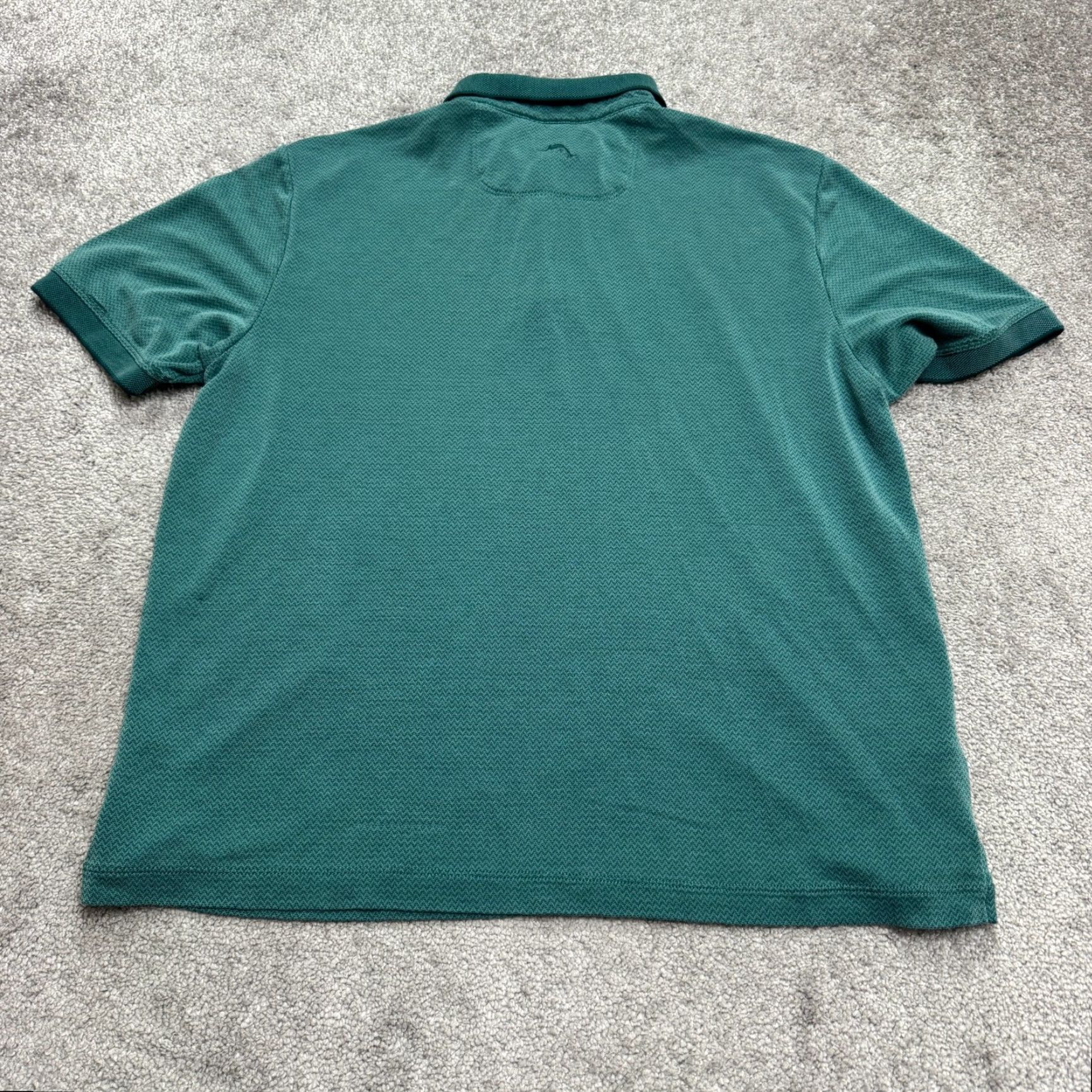 Tommy Bahama Tommy Bahama Polo Shirt Mens Large Green Modal Blend Short Sleeve Knit Shirt Polo Casual Golf Sports Size US L / EU 52-54 / 3 - 2 Thumbnail