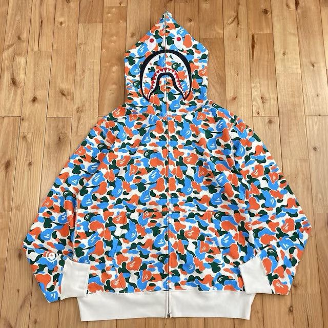 Bape 2024 🔥JAKARTA Store Camo🔥 BAPE shark full zip hoodie APE Size US XXL / EU 58 / 5 - 1 Thumbnail