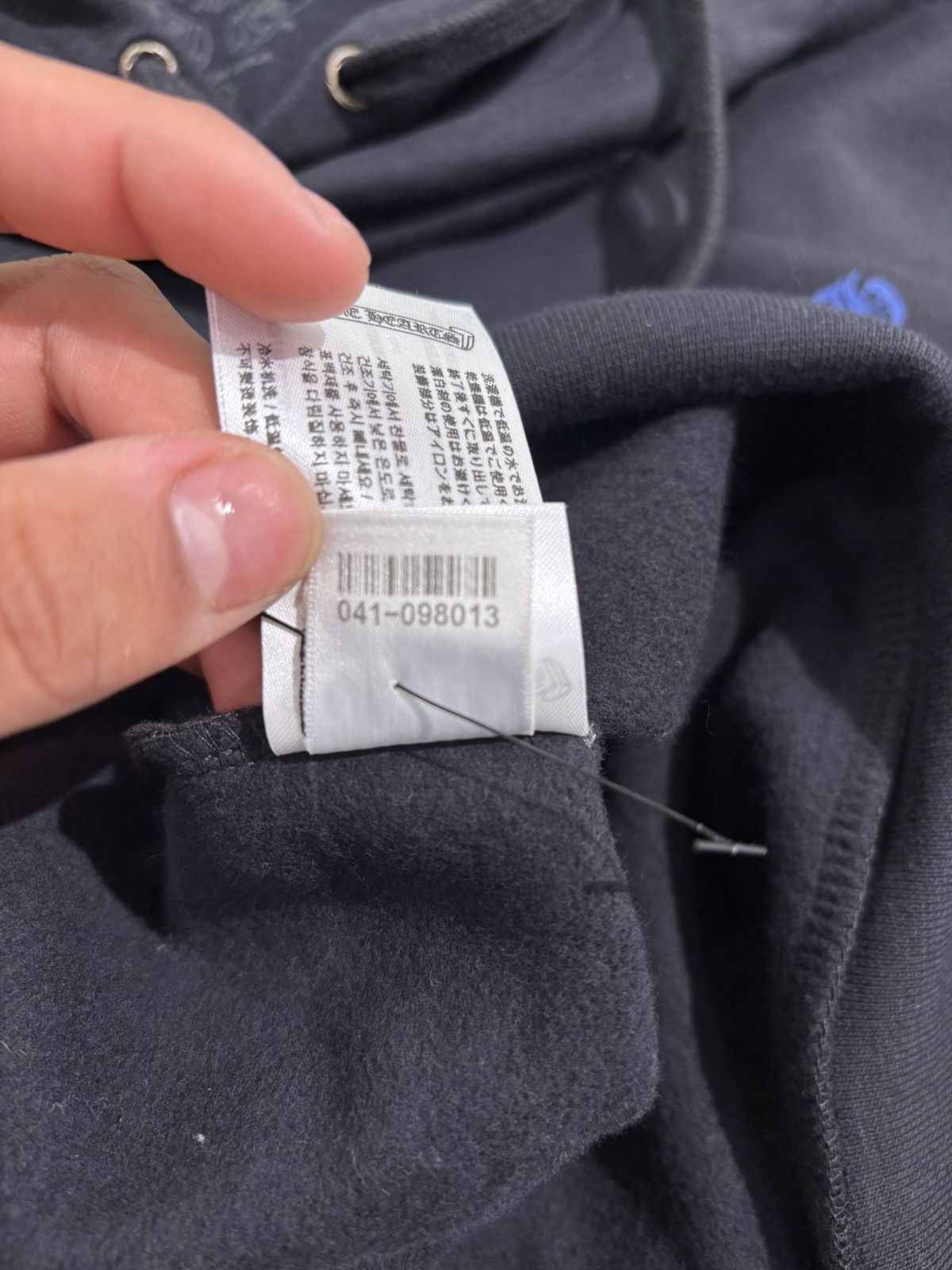 Chrome Hearts Chrome Hearts Vertical Logo ‘Blue’ Size US L / EU 52-54 / 3 - 8 Thumbnail