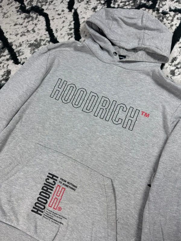Hoodrich Hoodrich gray M skate logo hoodie Size US M / EU 48-50 / 2 - 3 Thumbnail