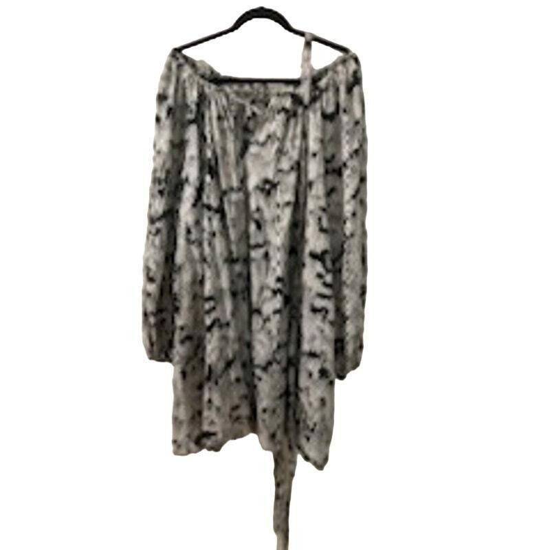 H&M H&M Off-Shoulder Dress Size Medium -Black and White Print Size M / US 6-8 / IT 42-44 - 3 Thumbnail