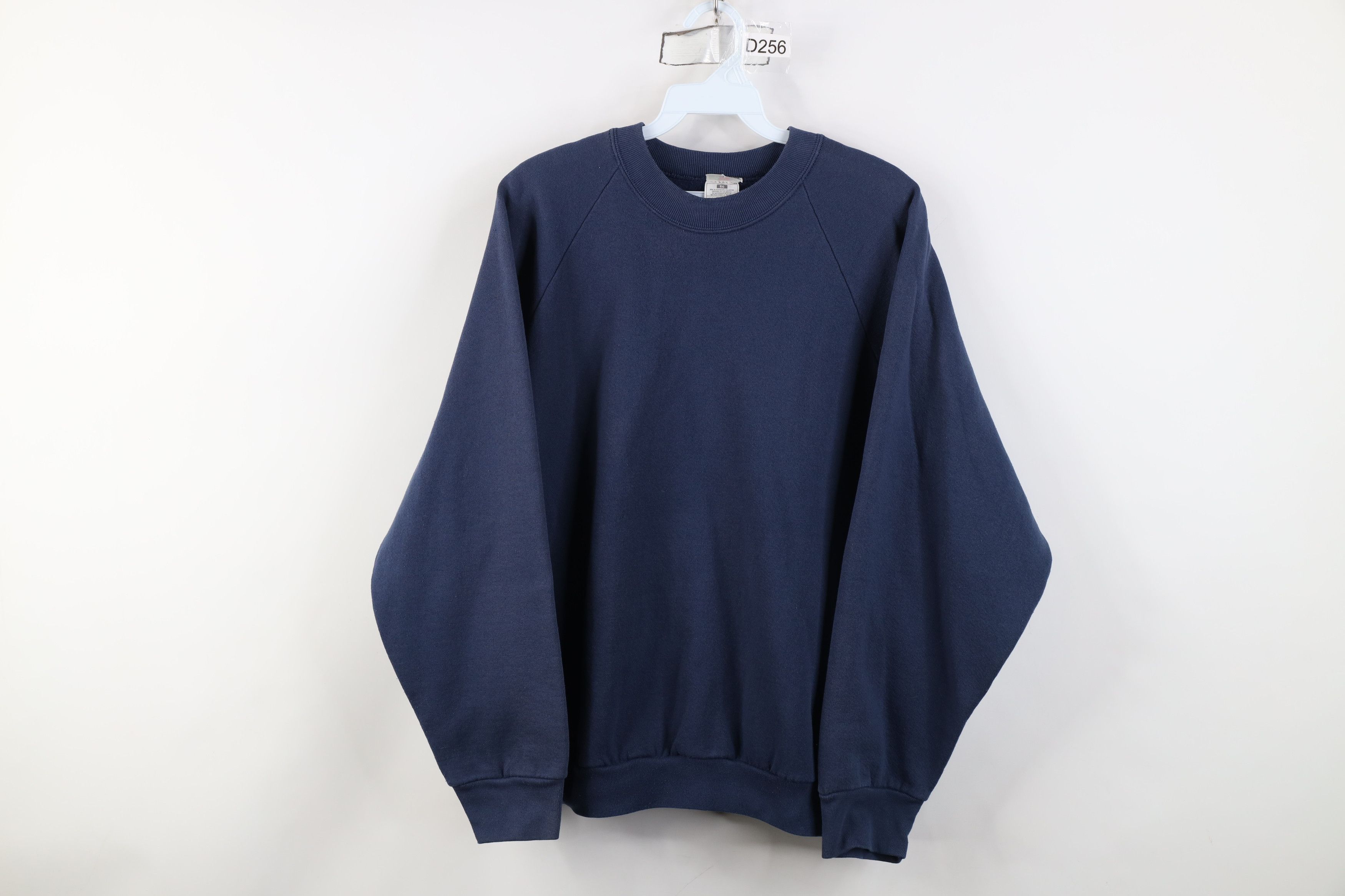 Vintage Vintage 90s Streetwear Faded Heavyweight Crewneck Sweatshirt Size XL / US 12-14 / IT 48-50 - 1 Thumbnail
