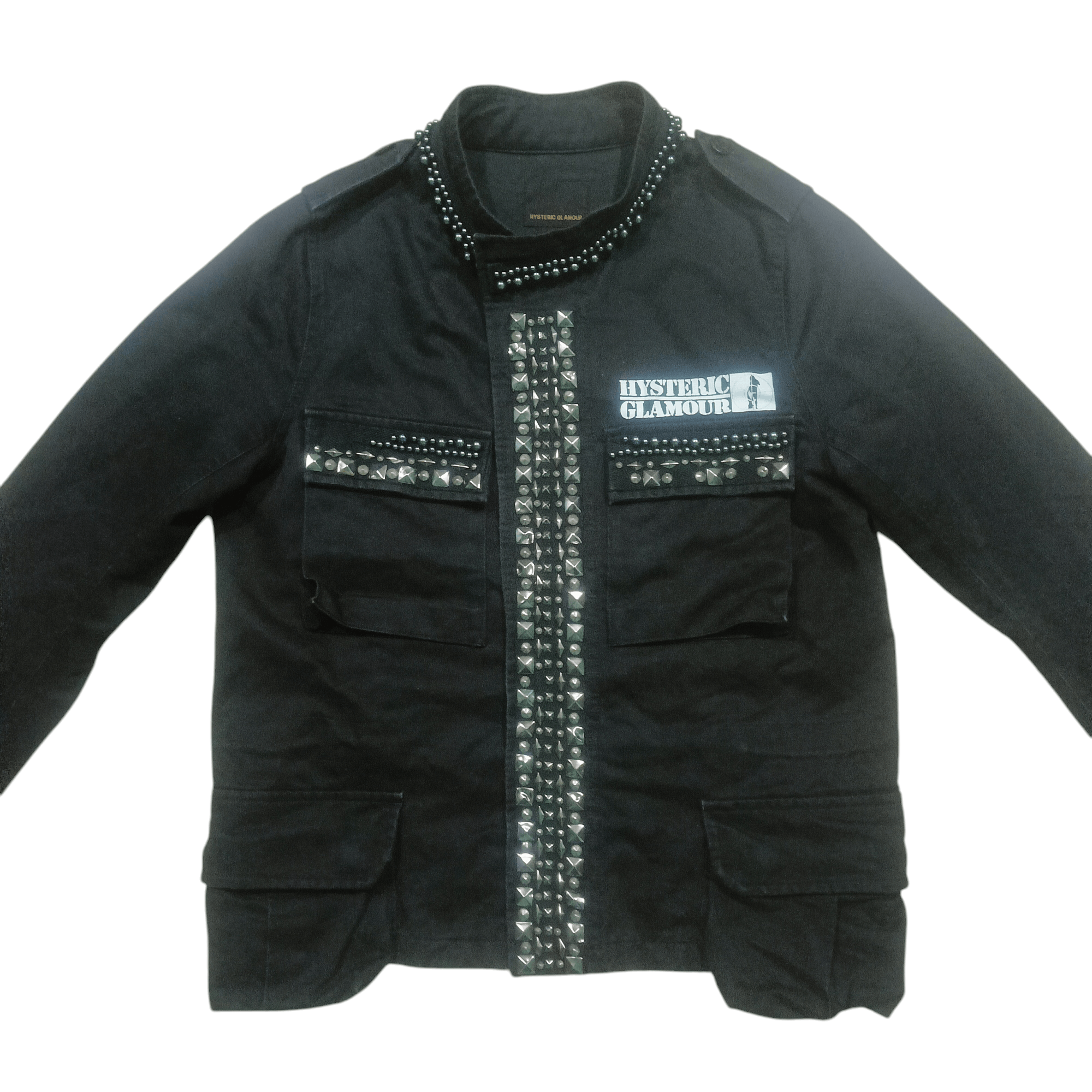 Hysteric Glamour Hysteric Glamour Studded Jacket Custom Print Public Service Size US S / EU 44-46 / 1 - 3 Thumbnail