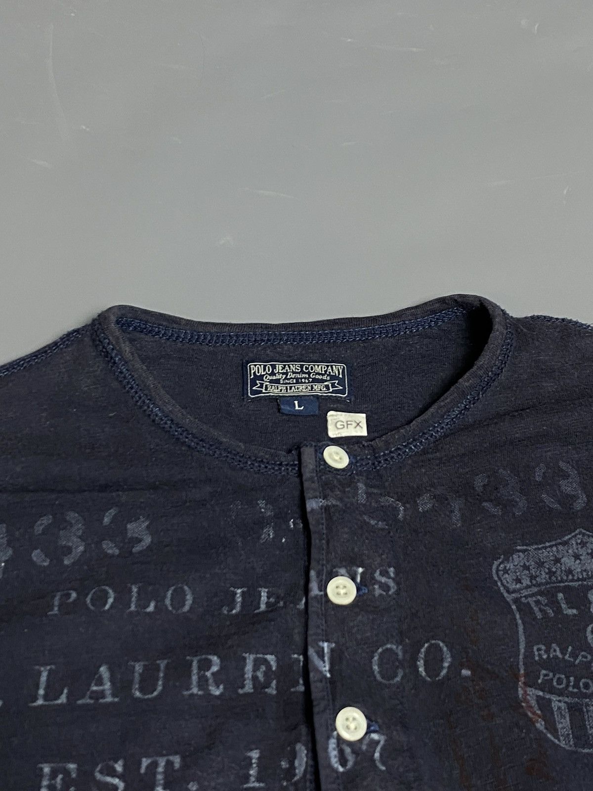 Polo Ralph Lauren Vintage Polo Jeans Co Ralph Lauren Long Sleeve Shirt Size L Size US L / EU 52-54 / 3 - 4 Thumbnail