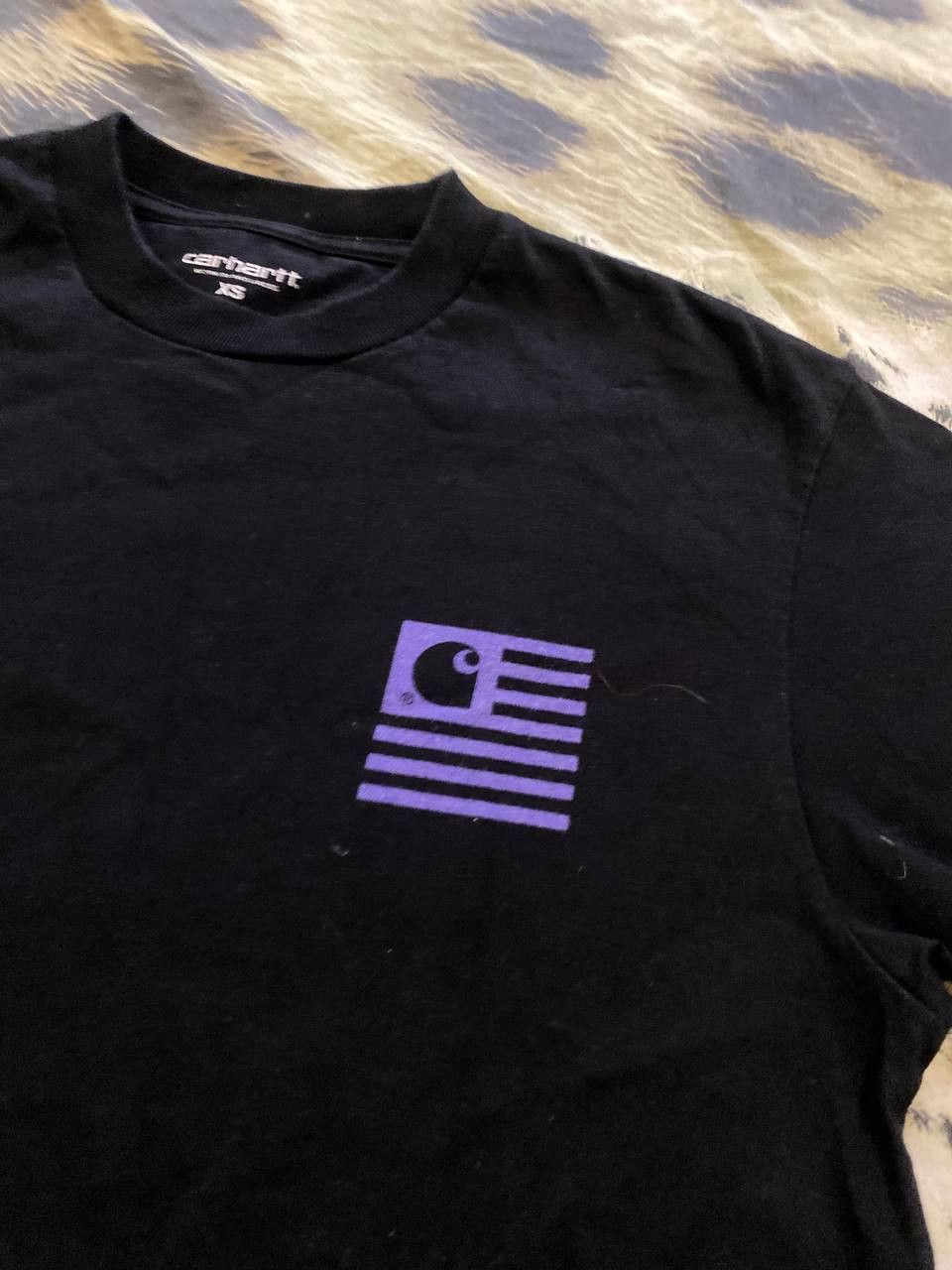 Carhartt T-Shirt black Carhartt Streetwear Y2K Vintage Size US XS / EU 42 / 0 - 10 Thumbnail