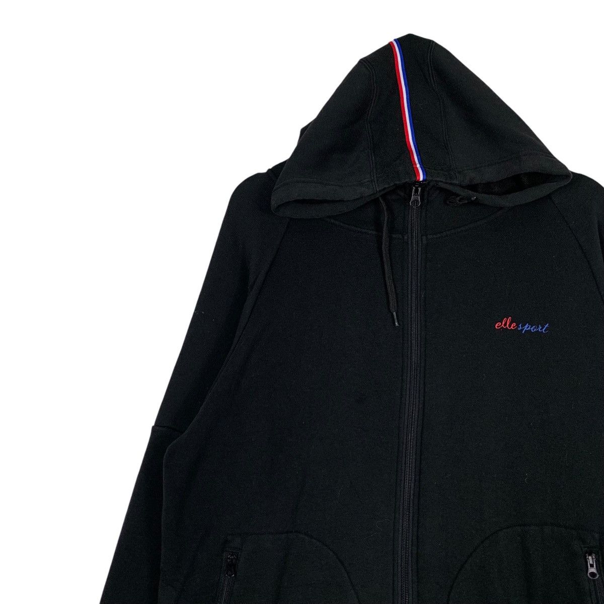 Japanese Brand ELLE SPORT Zipper Hoodies Sweatshirt #1294-C58 Size L / US 10 / IT 46 - 6 Thumbnail