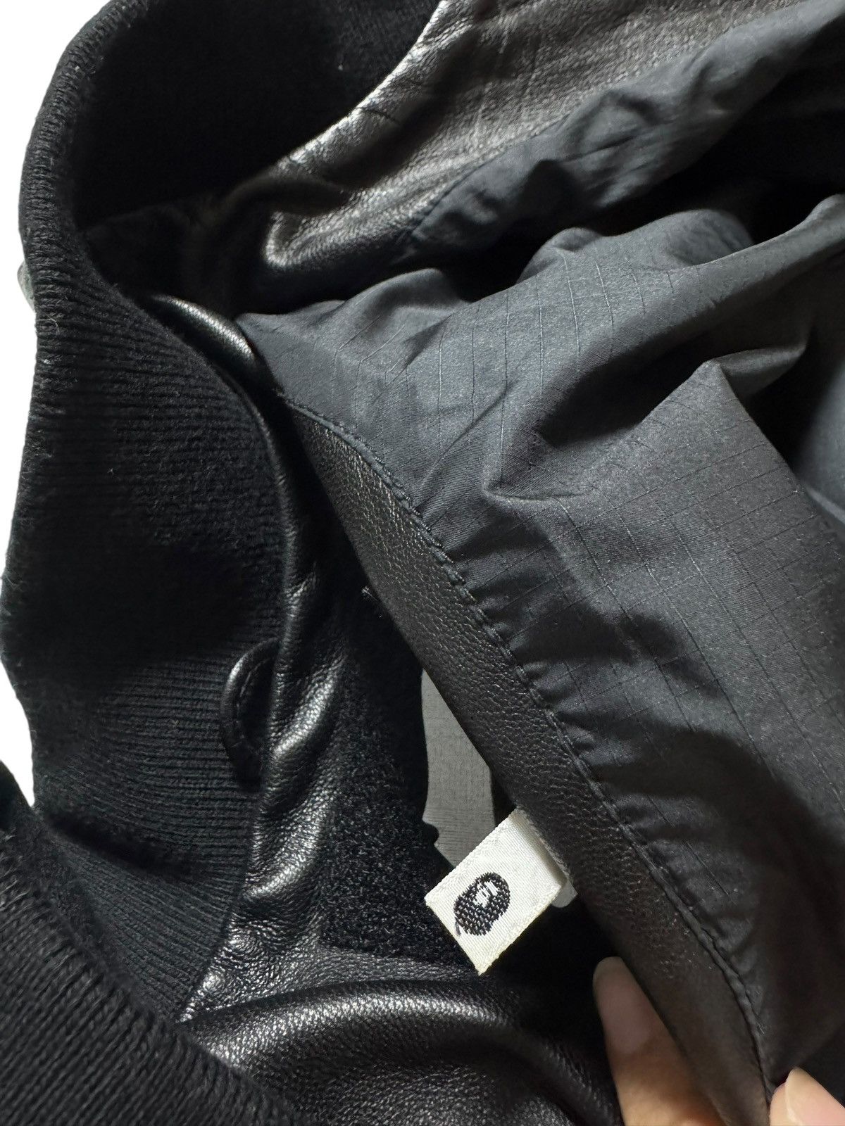 Bape BAPE Star patch Sheep Lether Jacket Black Size US L / EU 52-54 / 3 - 4 Thumbnail