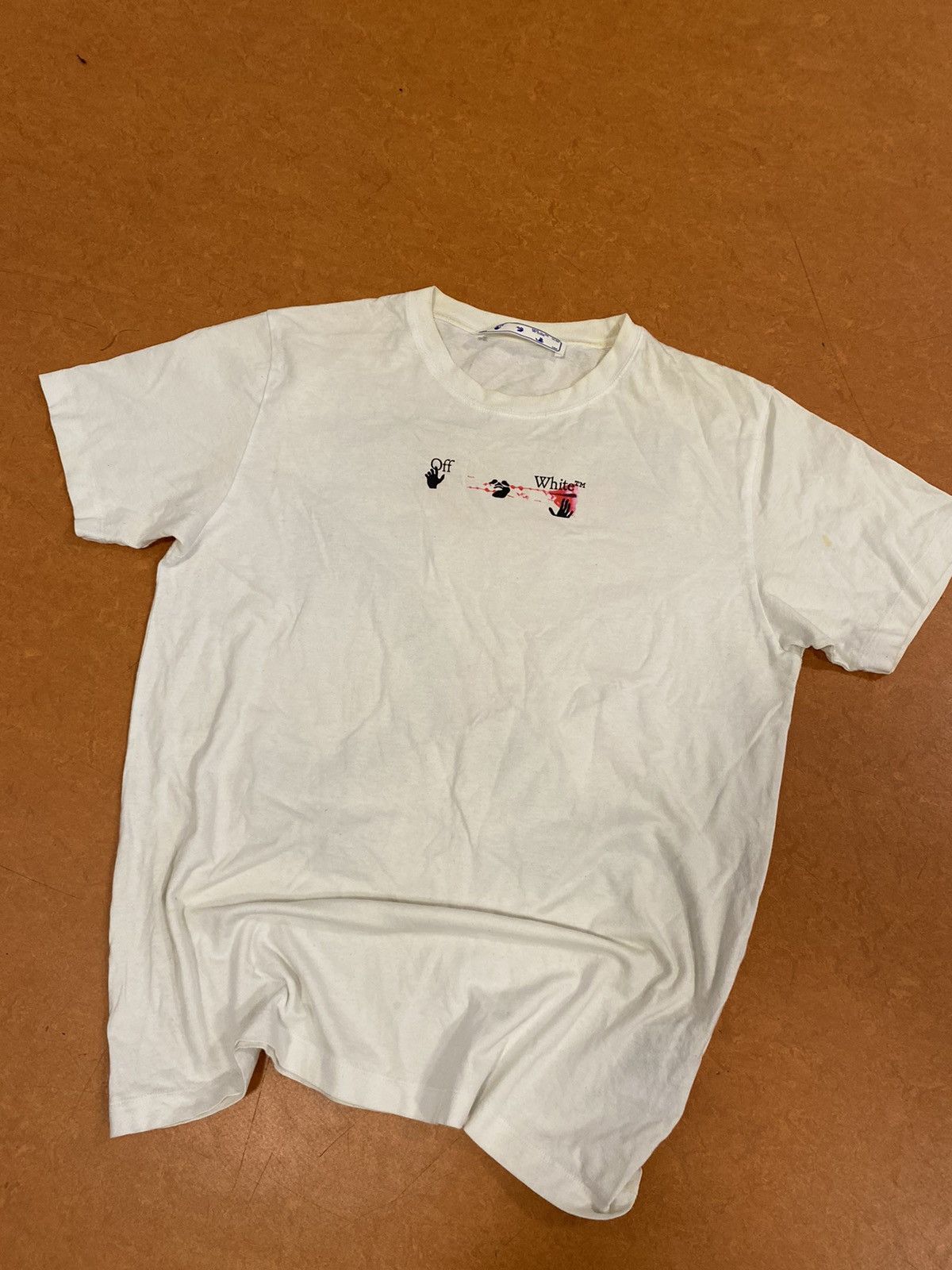 Off-White × Vintage Very Rare Legit Off-White t shirt Size US XL / EU 56 / 4 - 2 Thumbnail