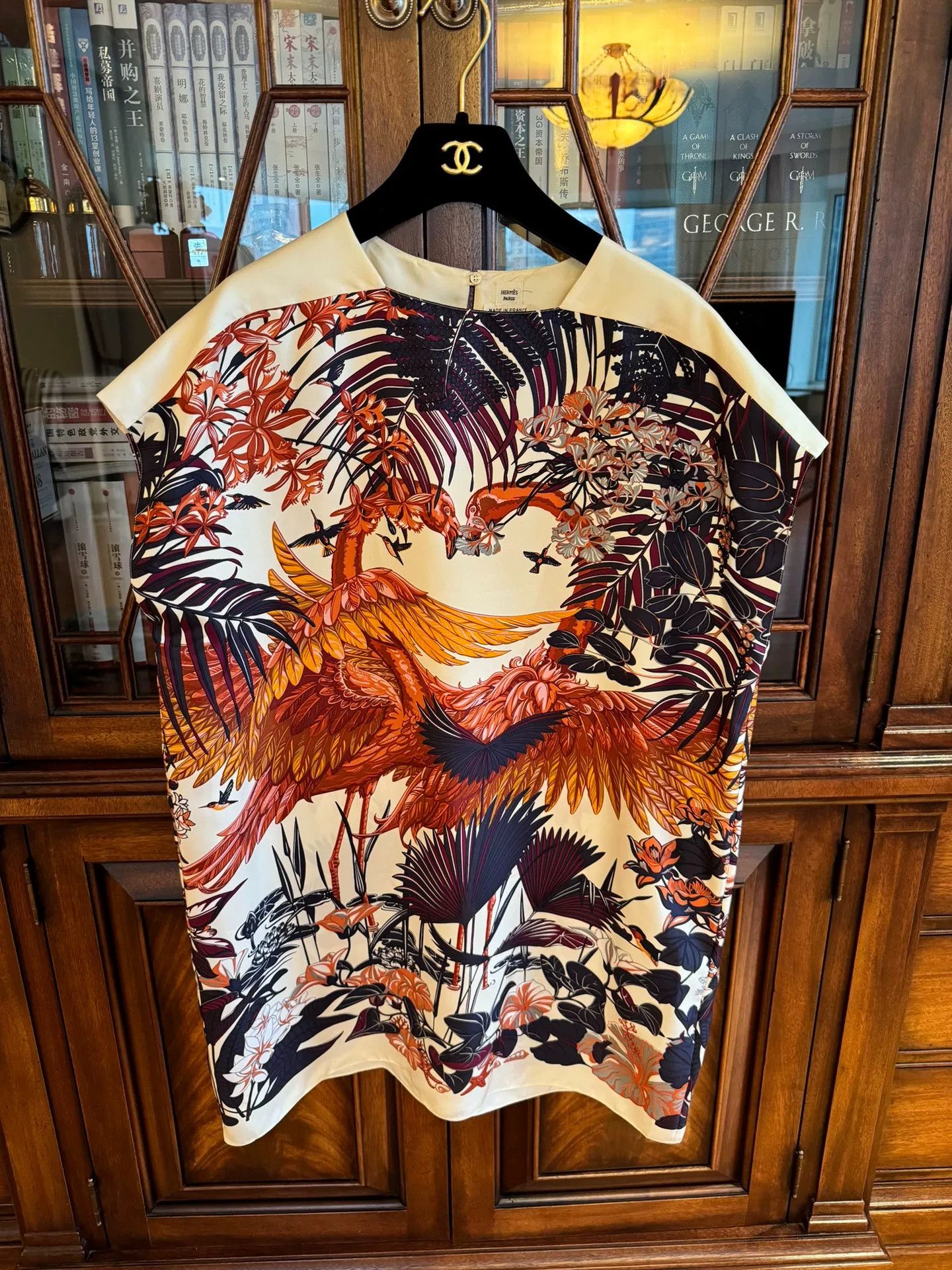 Hermes Hermes Silk Printed Sleeveless Top Size US S / EU 44-46 / 1 - 1 Thumbnail