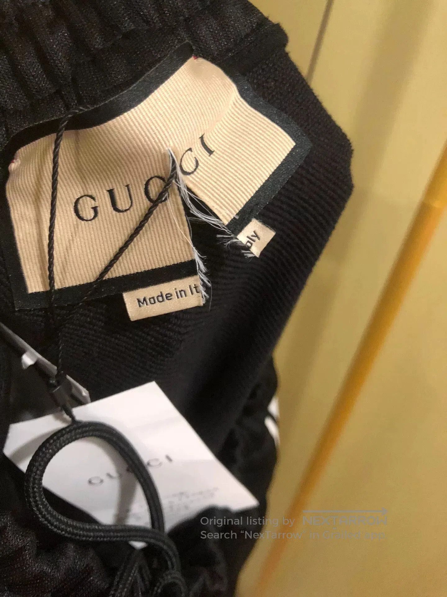 Gucci Gucci Black Unisex Sports Pants. Size US 26 / EU 42 - 3 Thumbnail