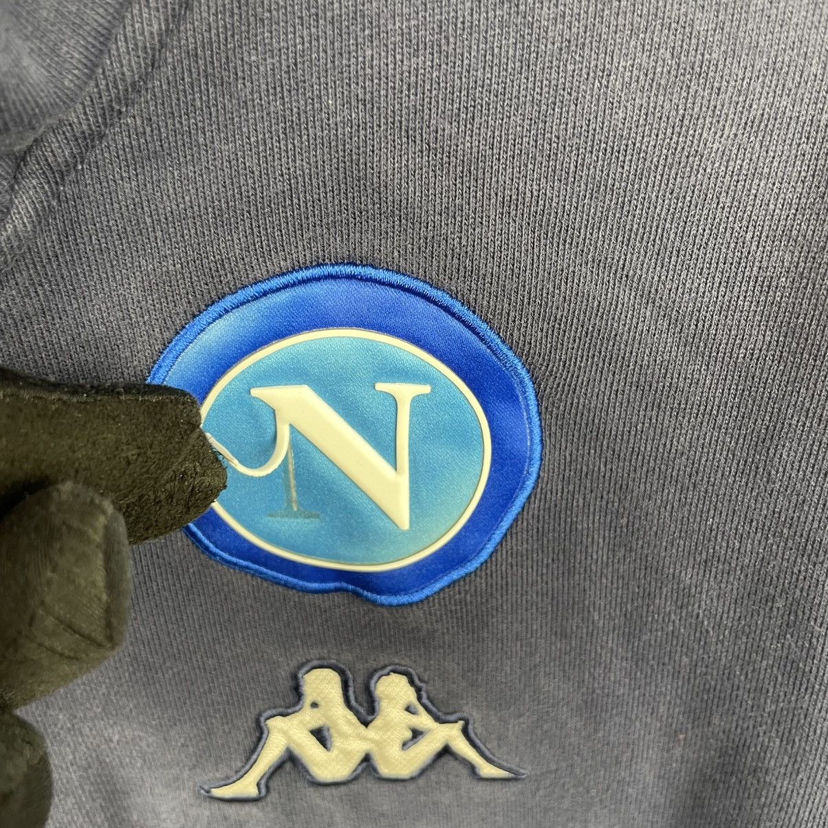 Kappa Kappa SSC Napoli Zip Hoodie Size US L / EU 52-54 / 3 - 4 Thumbnail