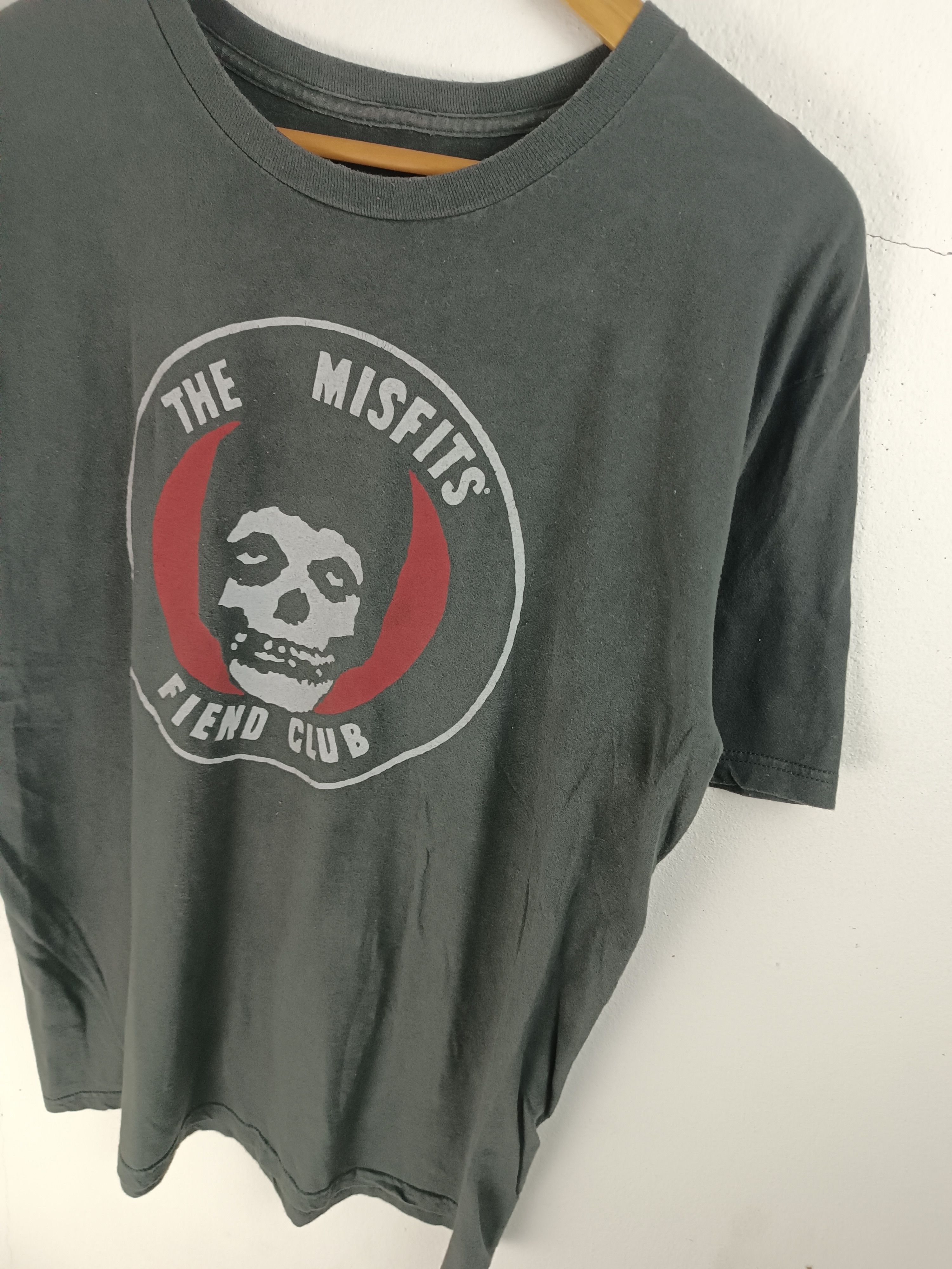 Band Tees VINTAGE THE MISFITS FIEND CLUB PUNK TEE rancid ramones nofx Size US L / EU 52-54 / 3 - 7 Thumbnail