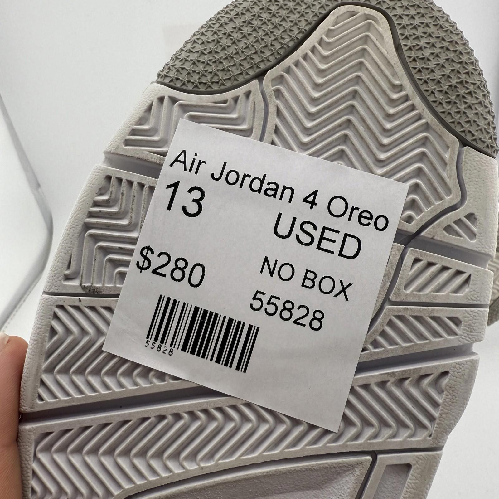 Jordan Brand og Air Jordan 4 Oreo US 13 Used No Size US 13 / EU 46 - 7 Thumbnail