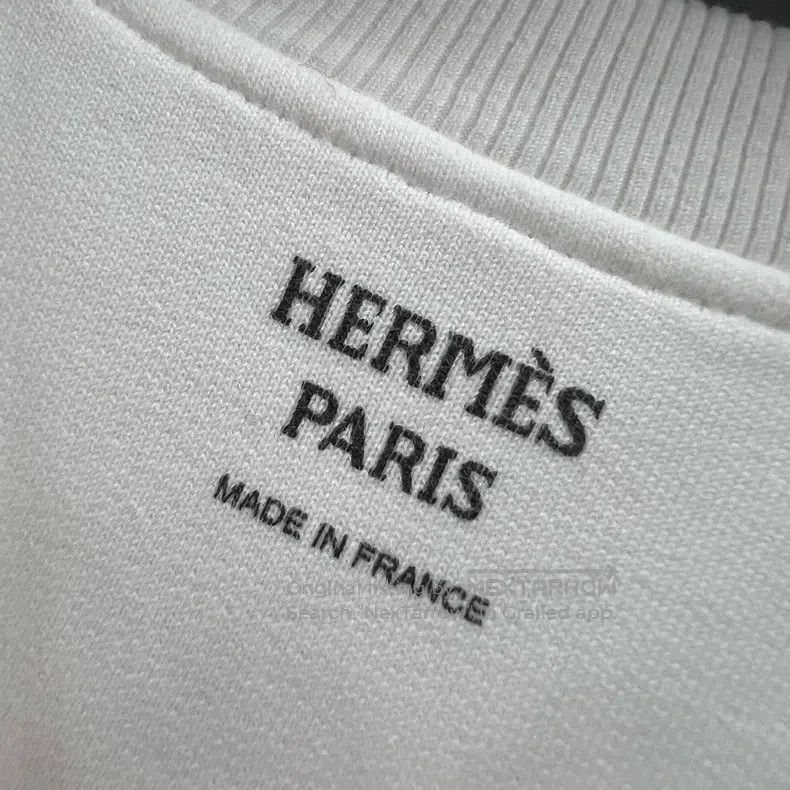 Hermes Hermes 23 Spring/Summer cartoon lettering print sweatshirt Size XS / US 0-2 / IT 36-38 - 3 Thumbnail