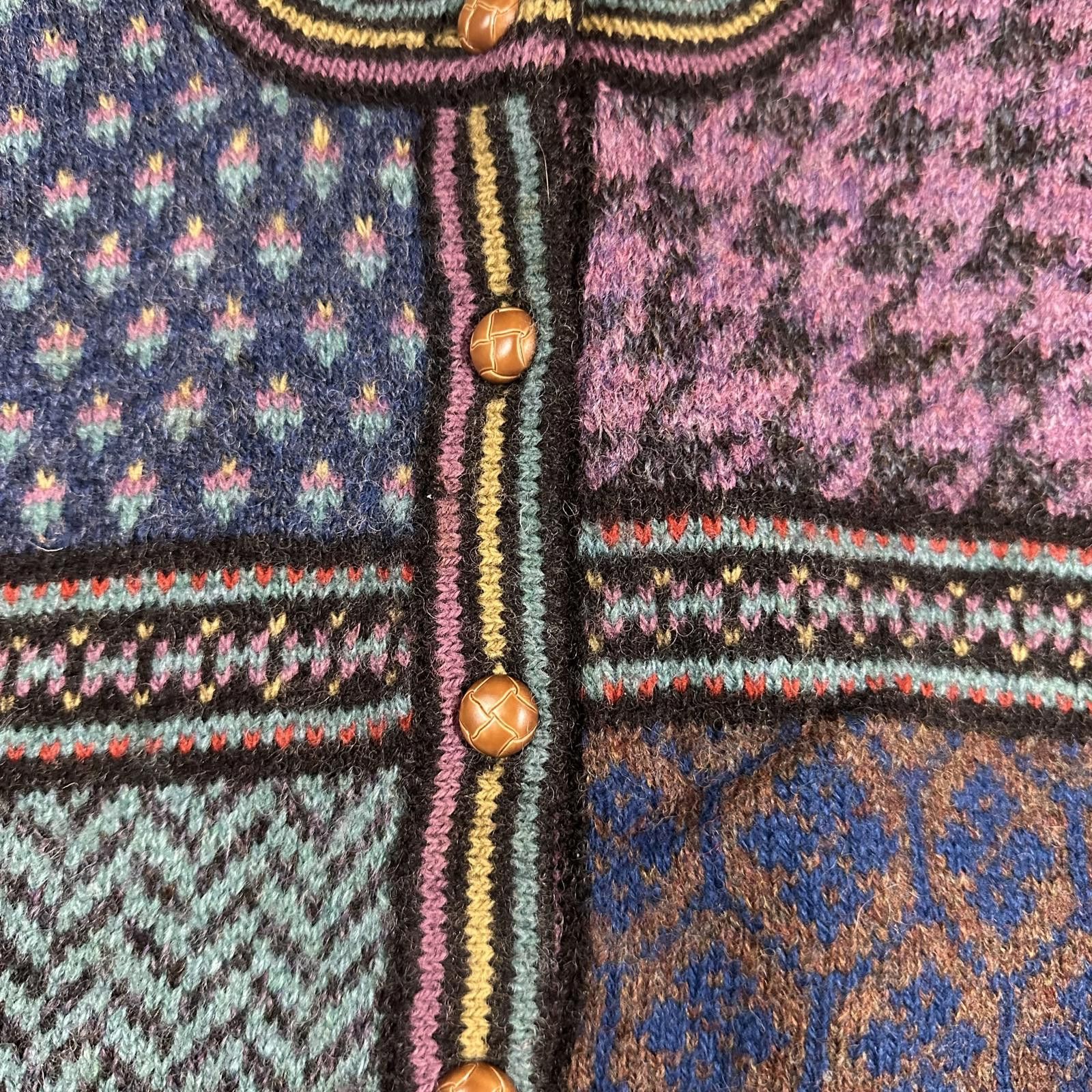 Other Components Susan Bristol sleeveless patchwork wool sweater Size M / US 6-8 / IT 42-44 - 3 Thumbnail