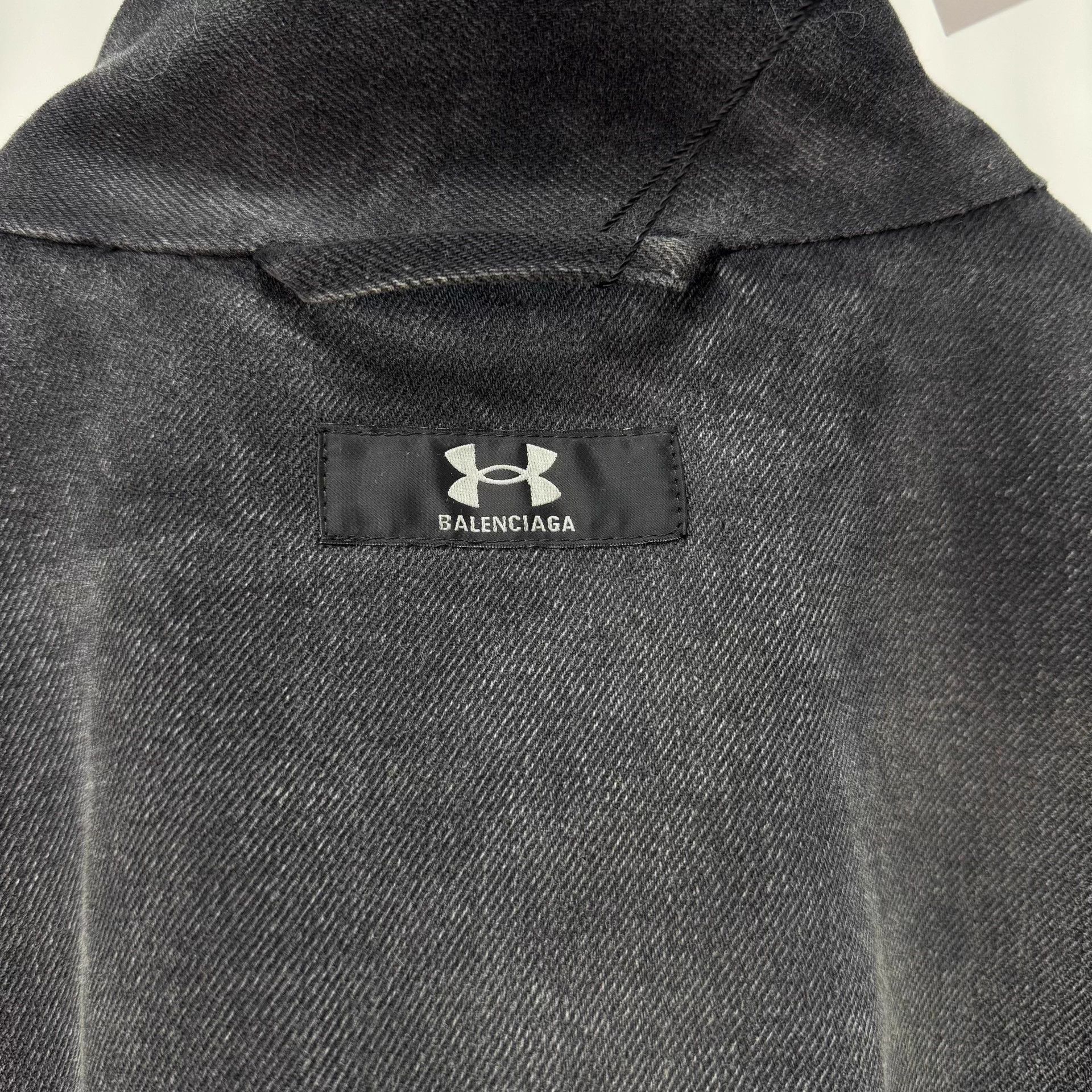 Balenciaga Balenciaga x Under Armour Double-Face Denim Jacket XS New Size US XS / EU 42 / 0 - 7 Thumbnail