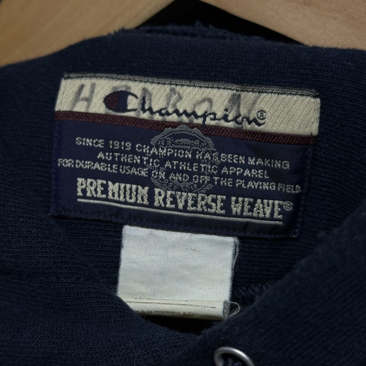 Champion VINTAGE CHAMPION PREMIUM REVERSE WEAVE HOODIE Size US L / EU 52-54 / 3 - 4 Thumbnail
