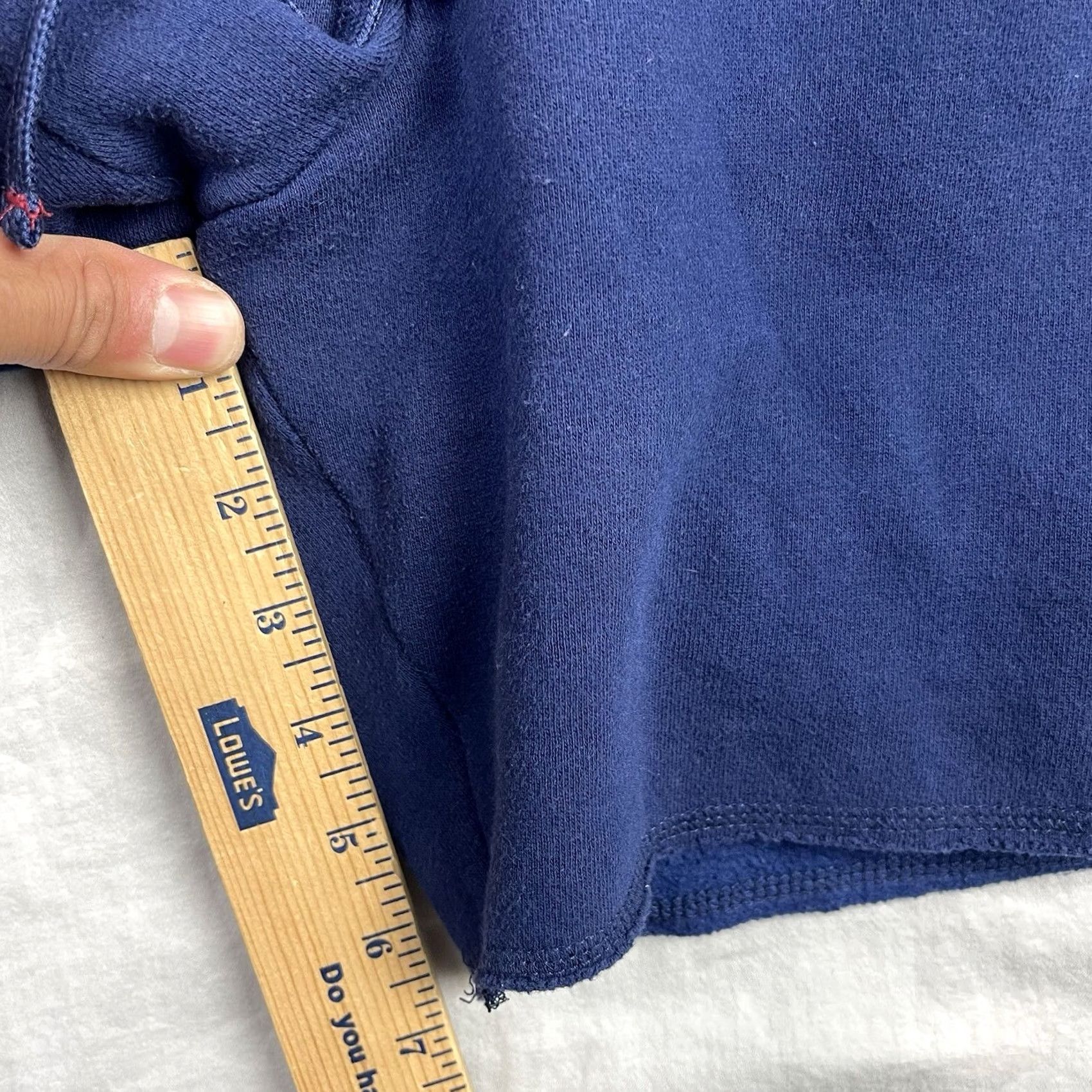 Disney Disney Shorts Womens XL Disneyland Resort Fleece Drawstring Lounge Logo Blue Regul ar Fit Size 40" / US 18 - 7 Thumbnail