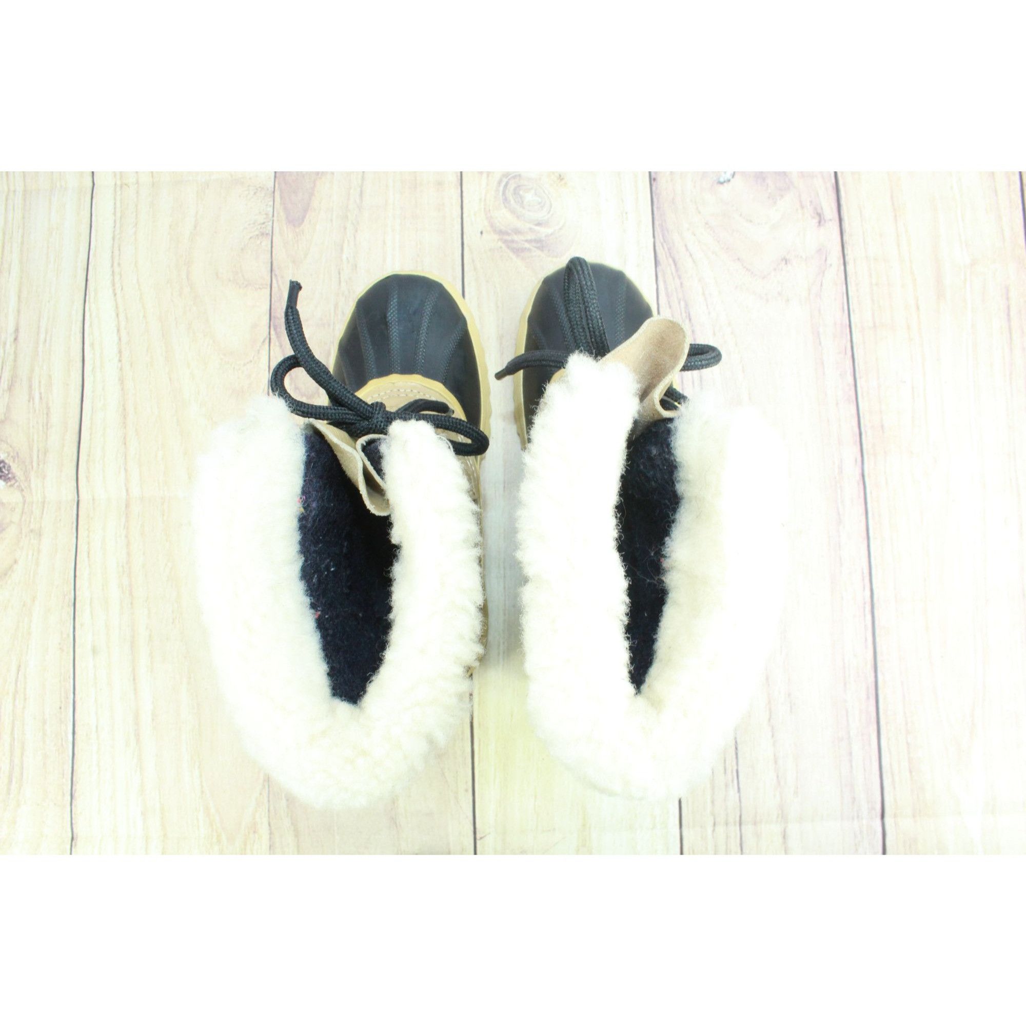 SOREL Sorel Manitou Shearling Winter Boots Cream Leather Size 5 Size US 5 / IT 35 - 12 Thumbnail